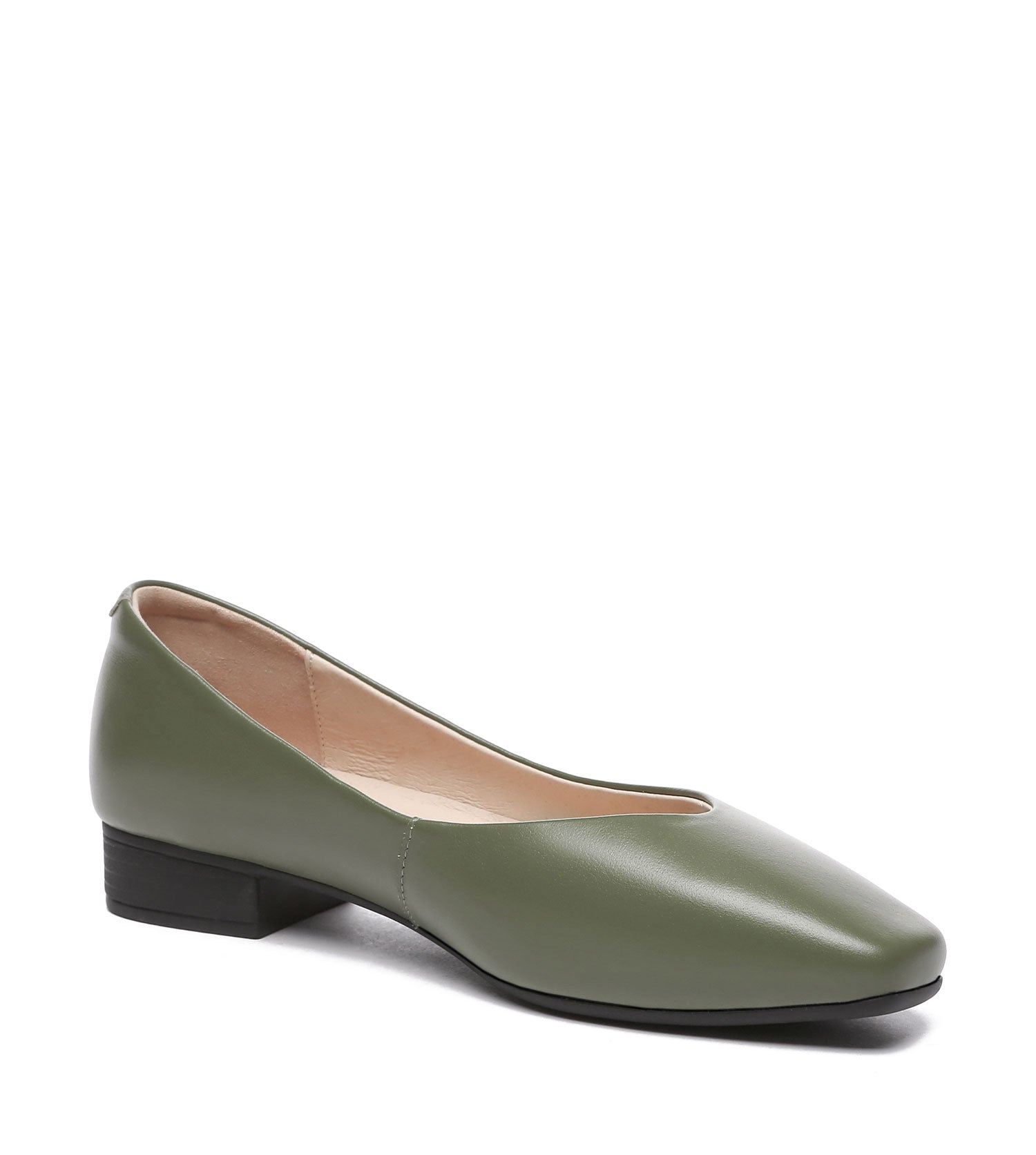 Women Square Toe Flats