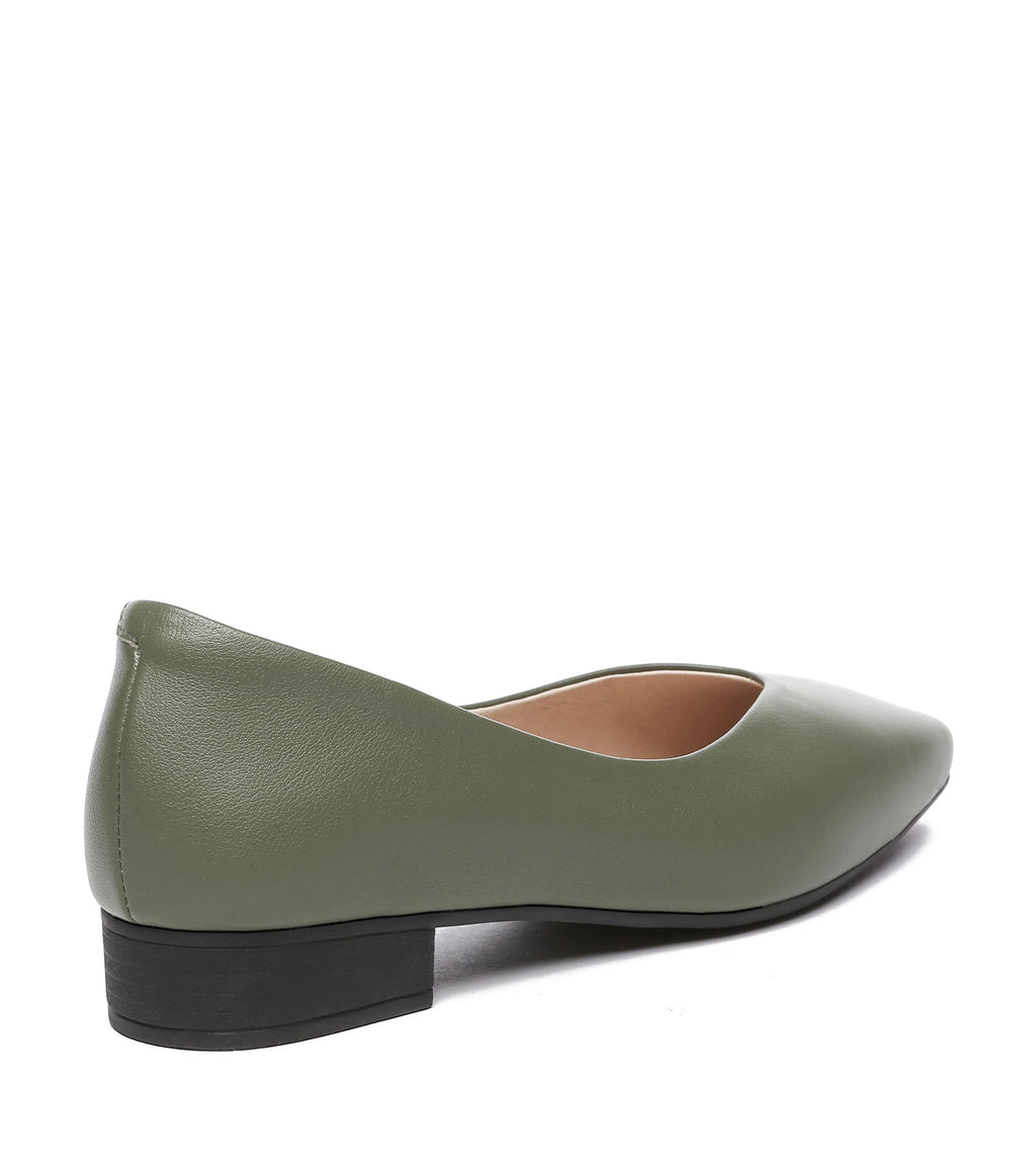 Women Square Toe Flats