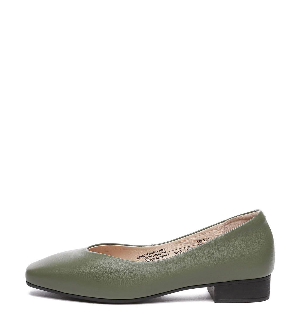 Women Square Toe Flats