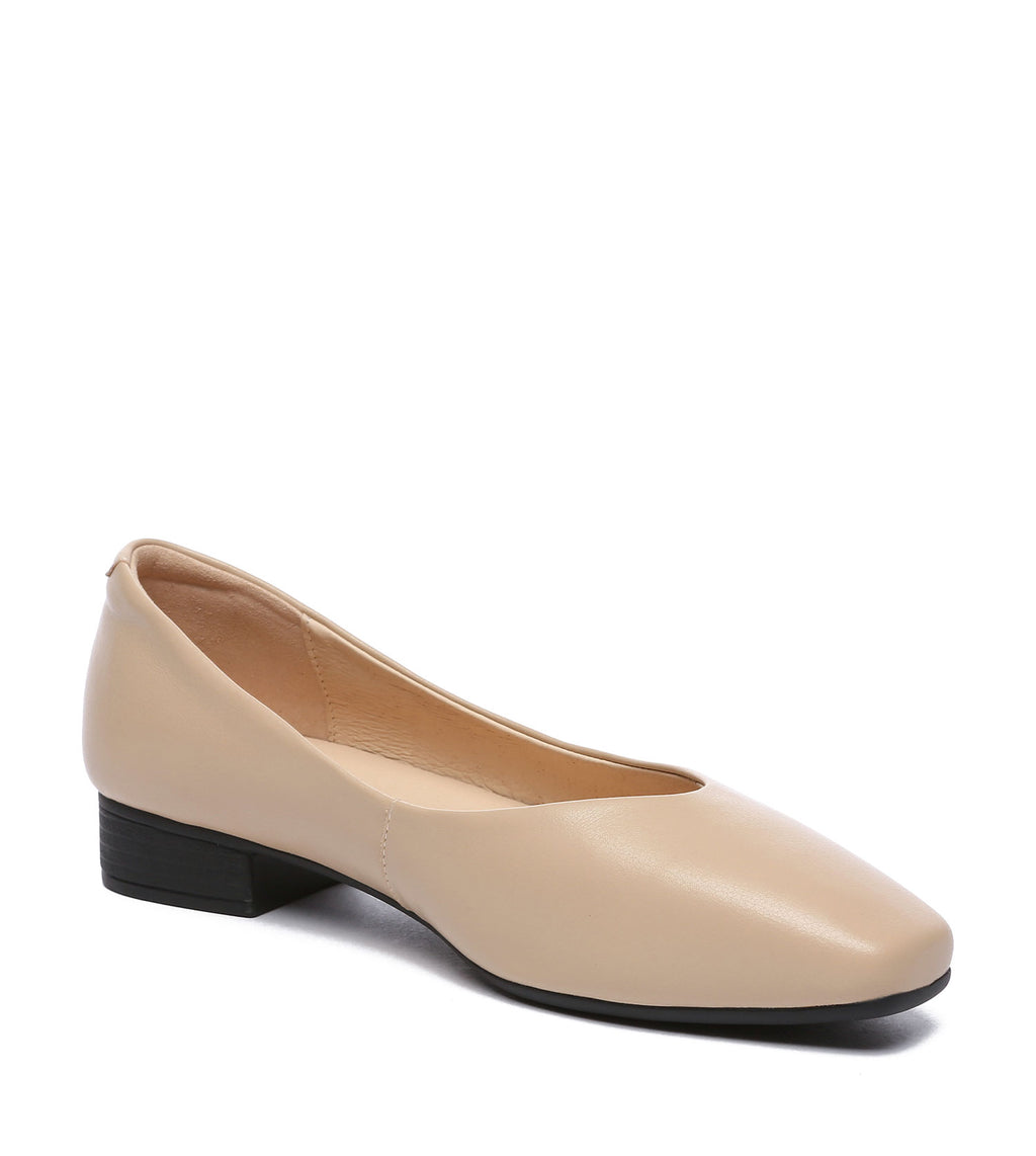 Women Square Toe Flats