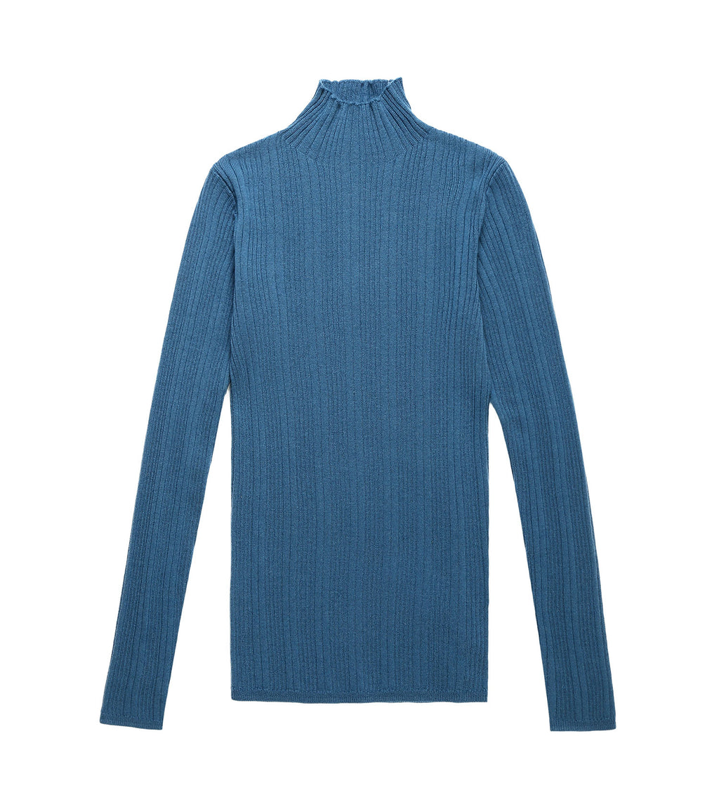 Wool Knitwear Half Turt