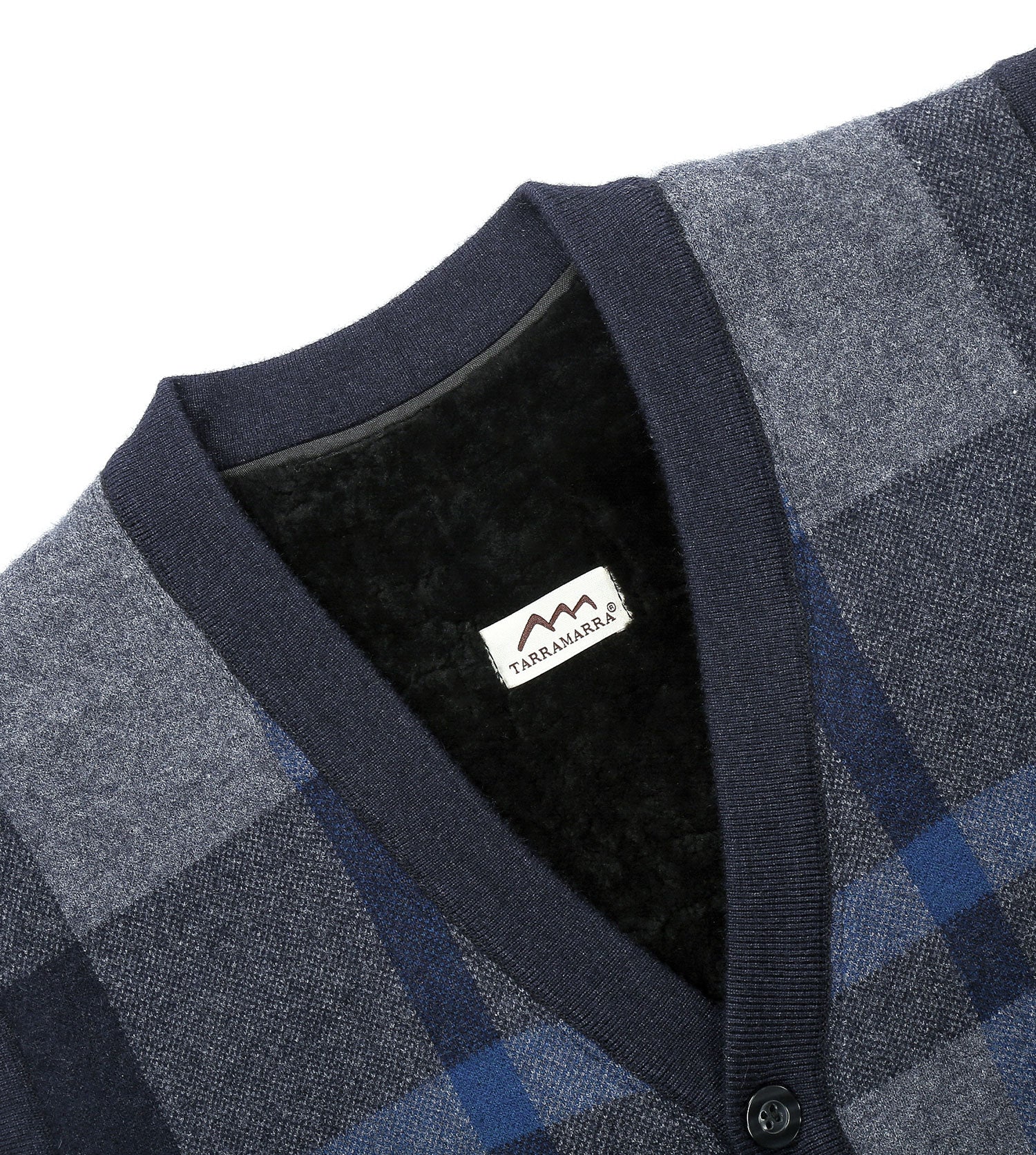 Plaid Knitted Wool Vest