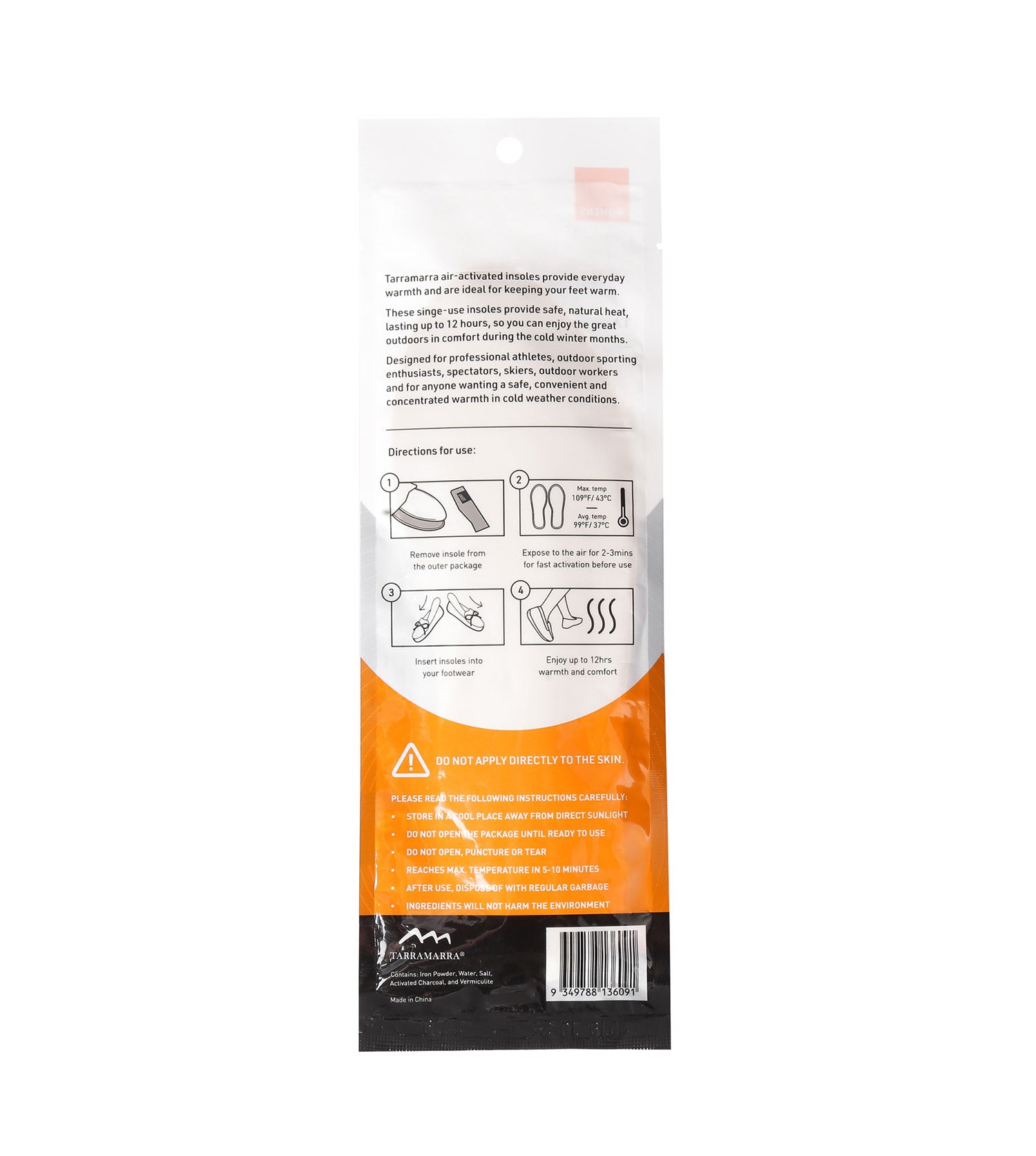 Self Heating Insole