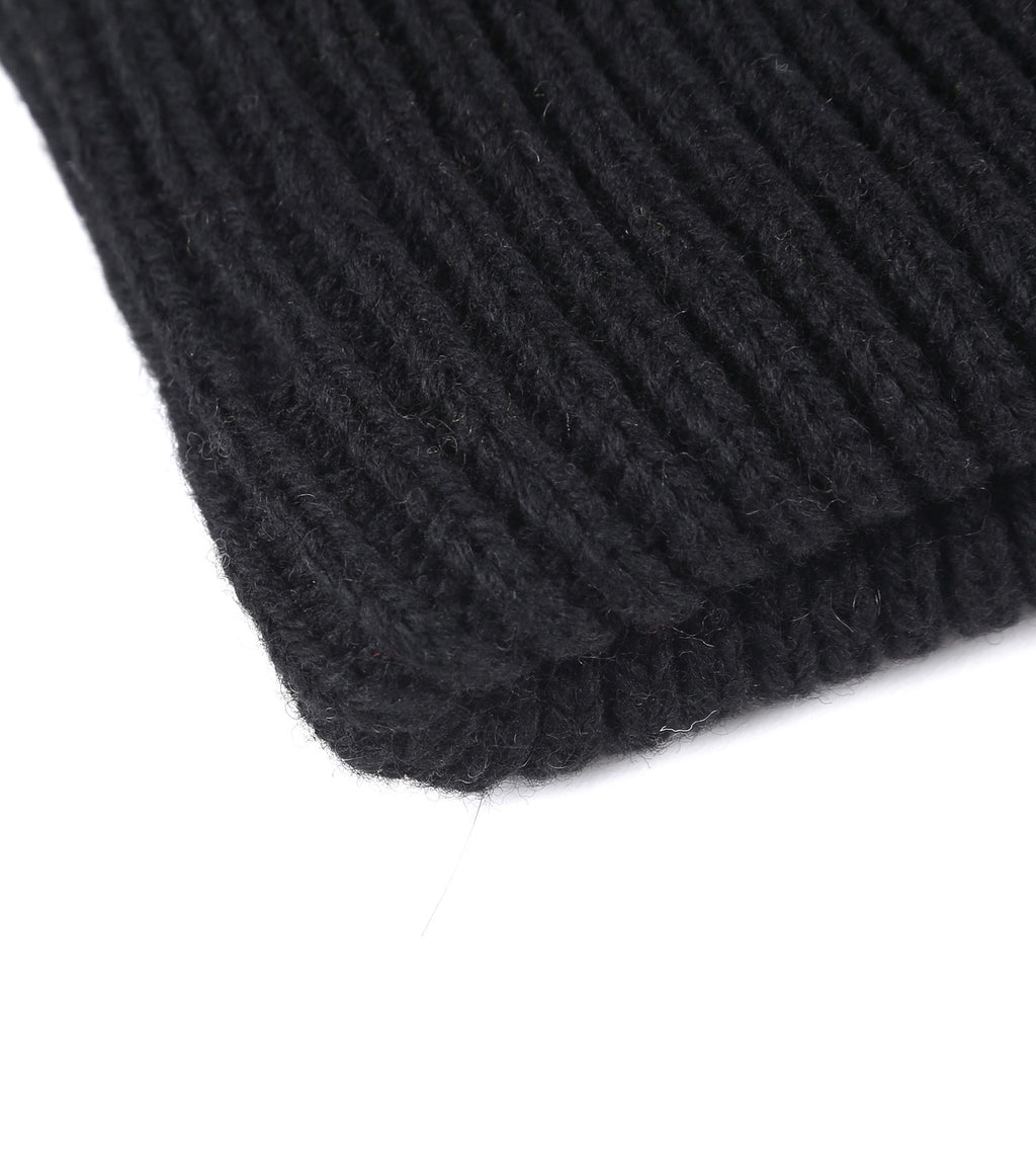 Black Knit Beanie