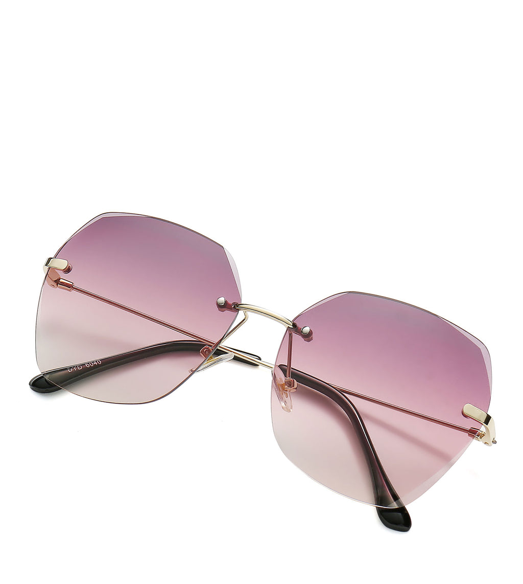 Rimless Sunglasses