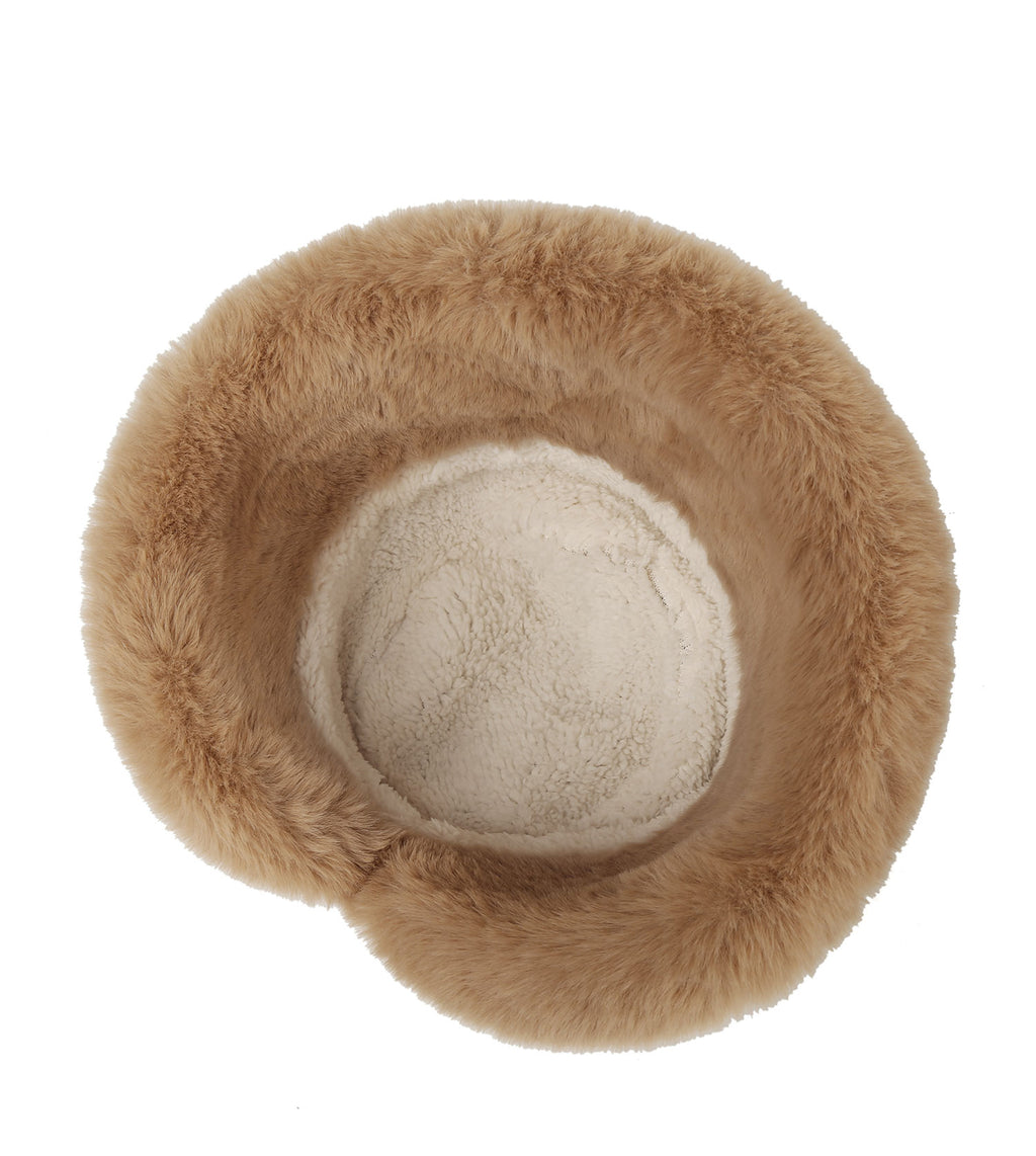 Fluffy Warm Bucket Hat