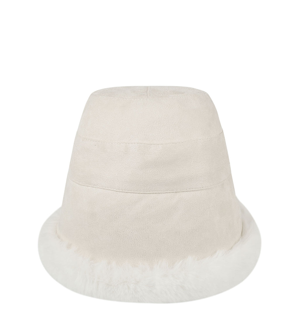 Fluffy Warm Bucket Hat