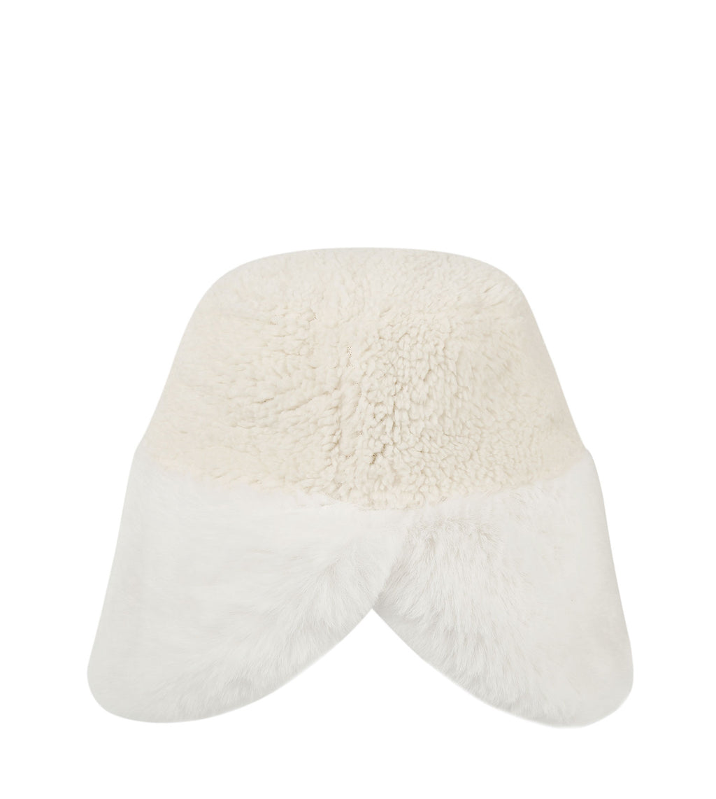 Fluffy Warm Bucket Hat