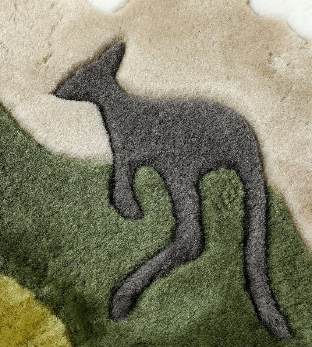 Kangaroo Pattern Cushion