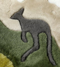 Kangaroo Pattern Cushion