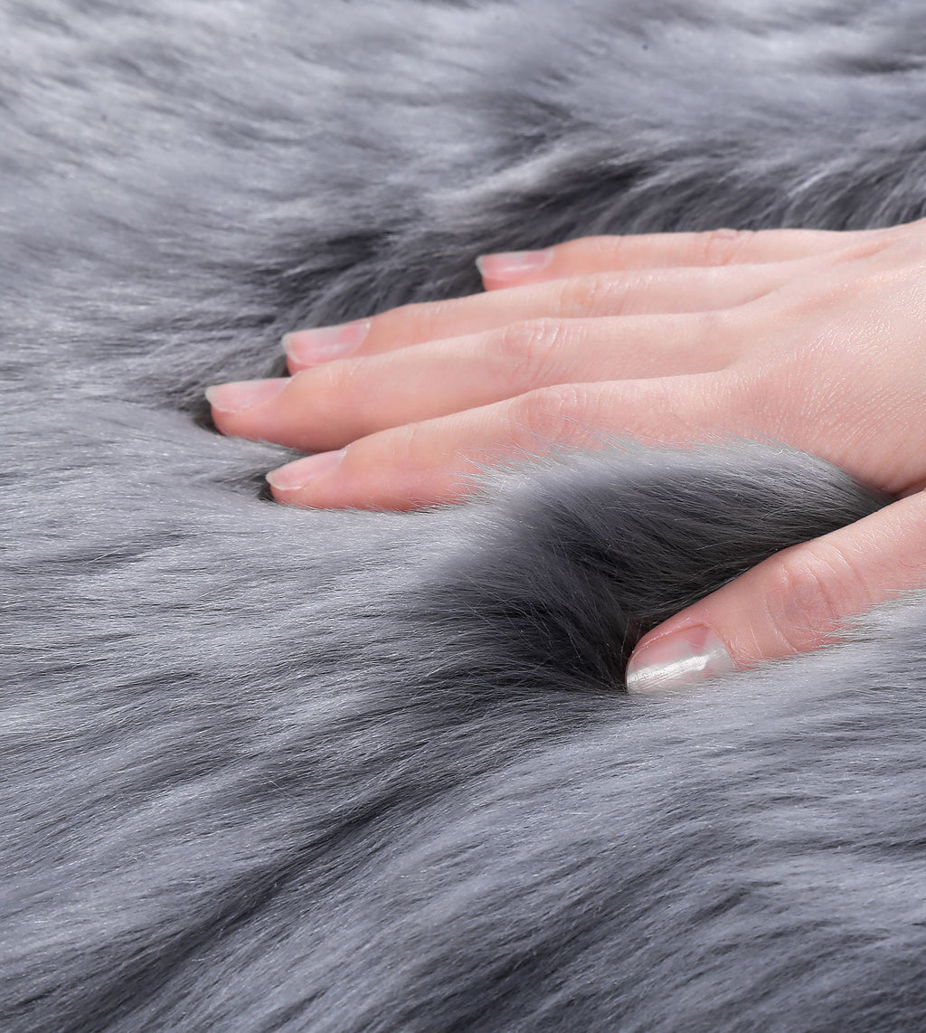 Single Long Wool Rugs 180cm