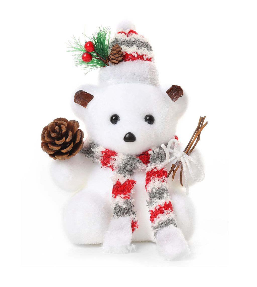 Chirstmas Toys Snow White Bear Dector