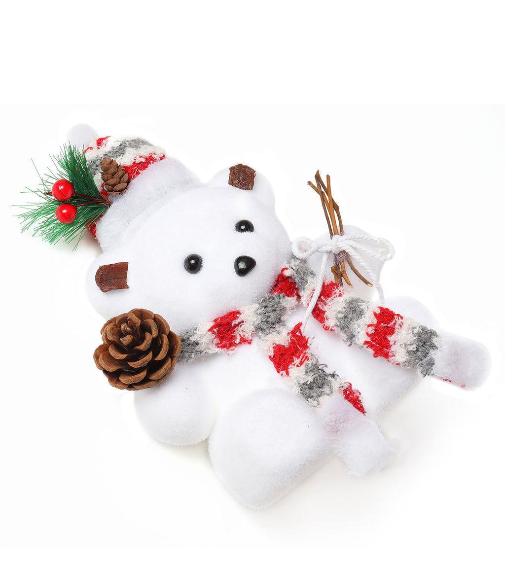 Chirstmas Toys Snow White Bear Dector