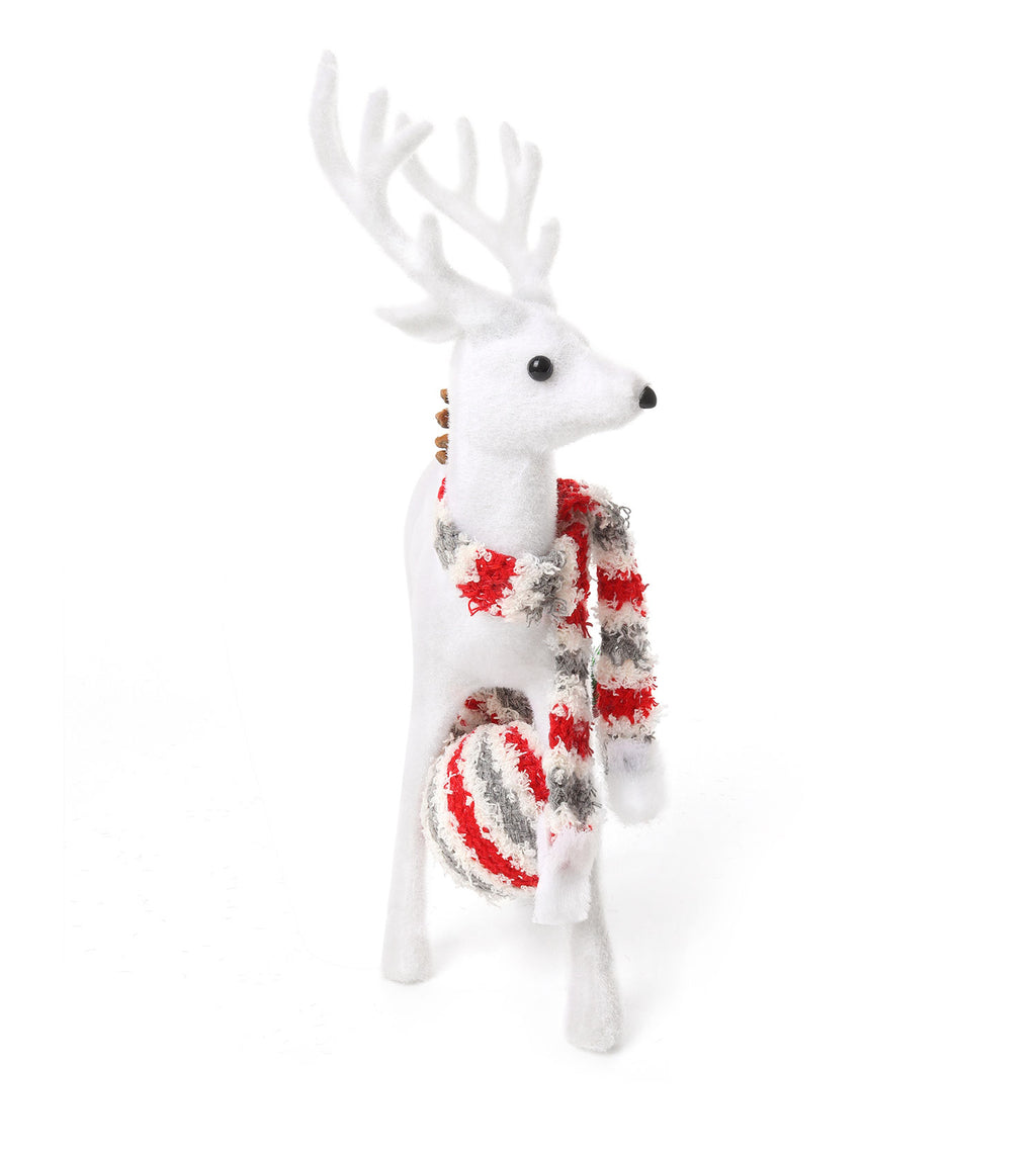 Chirstmas Toys Snow White Deer Dector