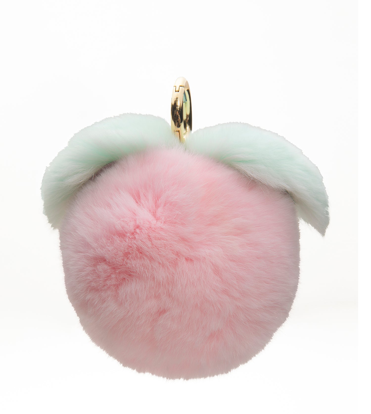 Plush Peach Keyring