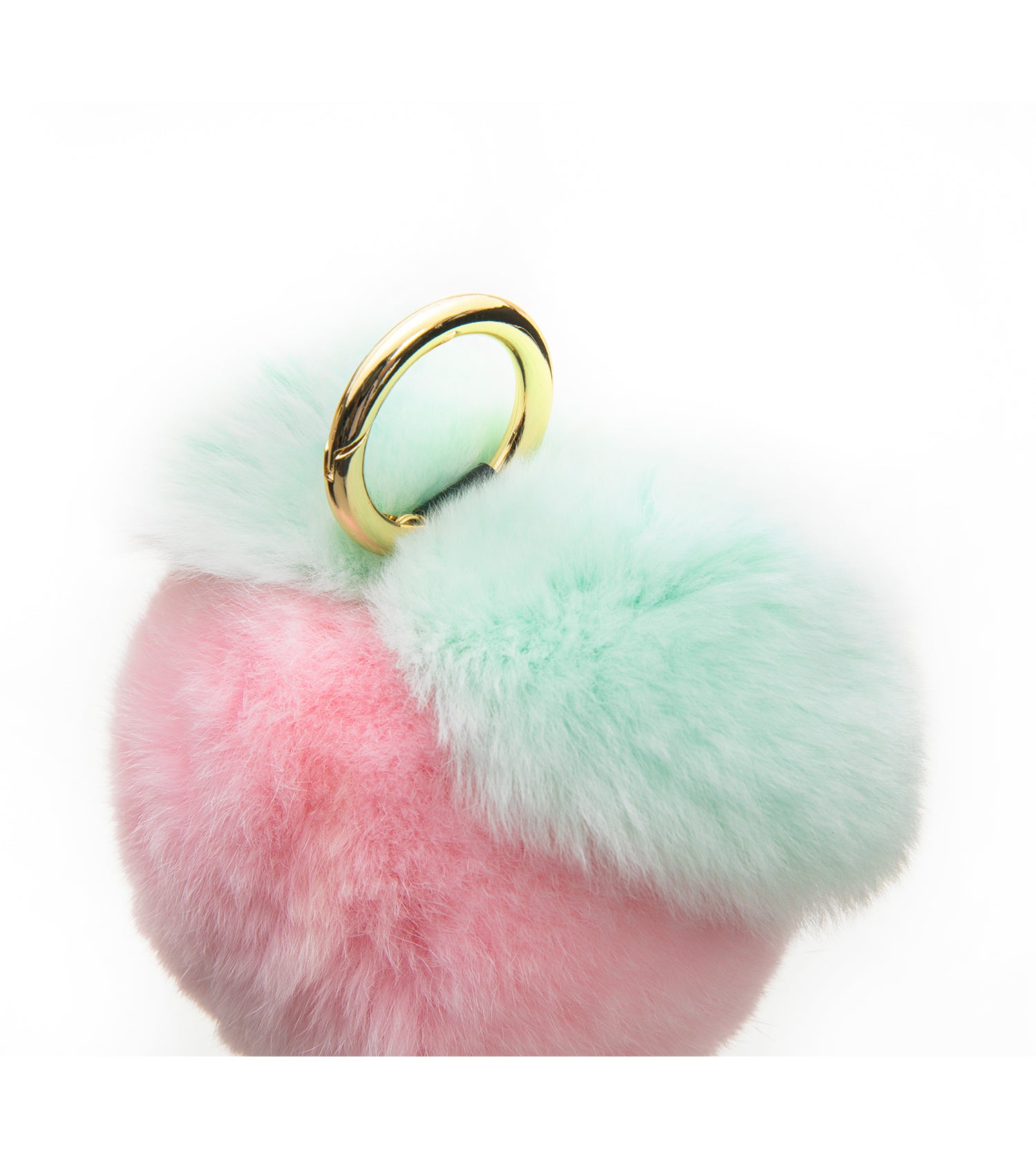 Plush Peach Keyring