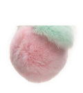 Plush Peach Keyring