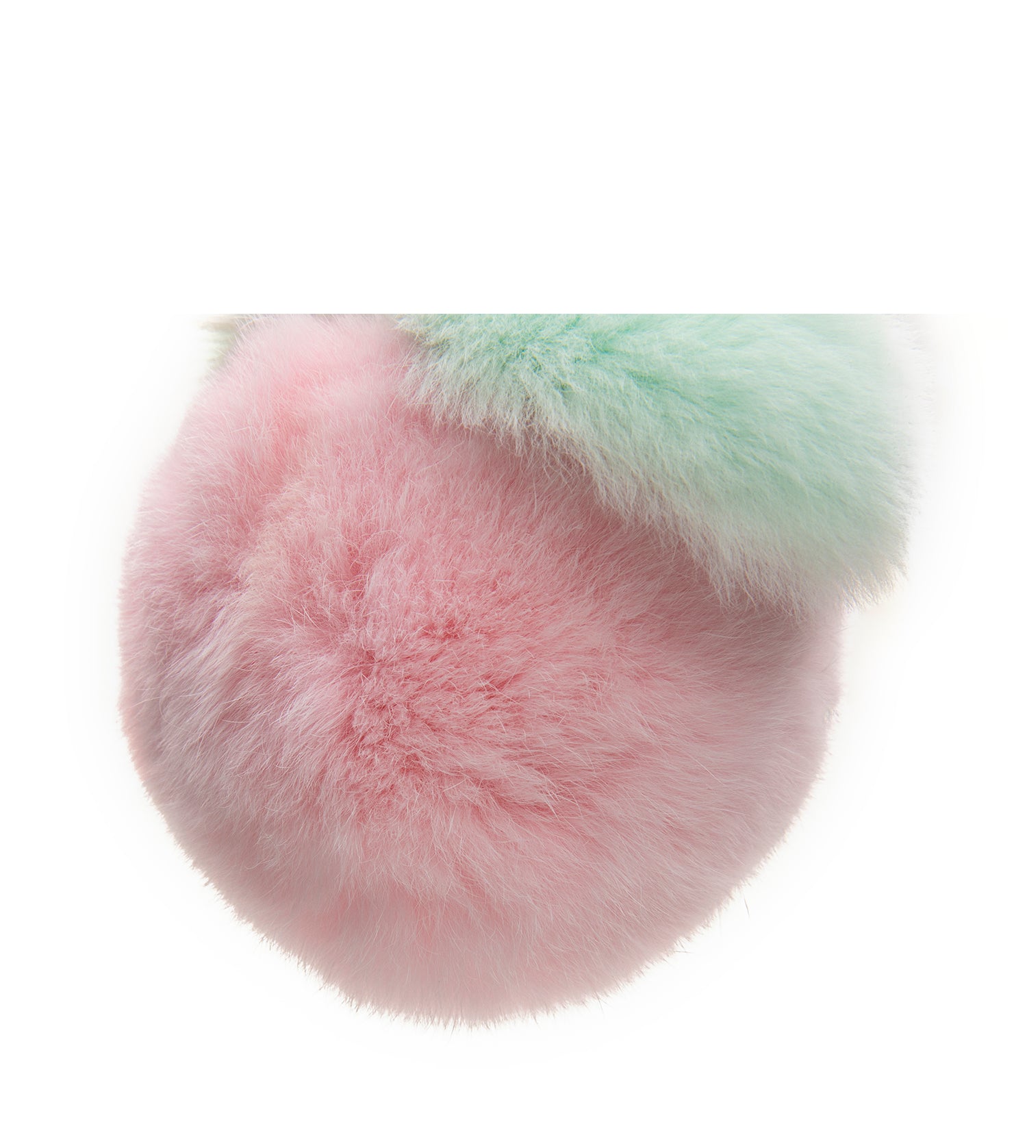 Plush Peach Keyring