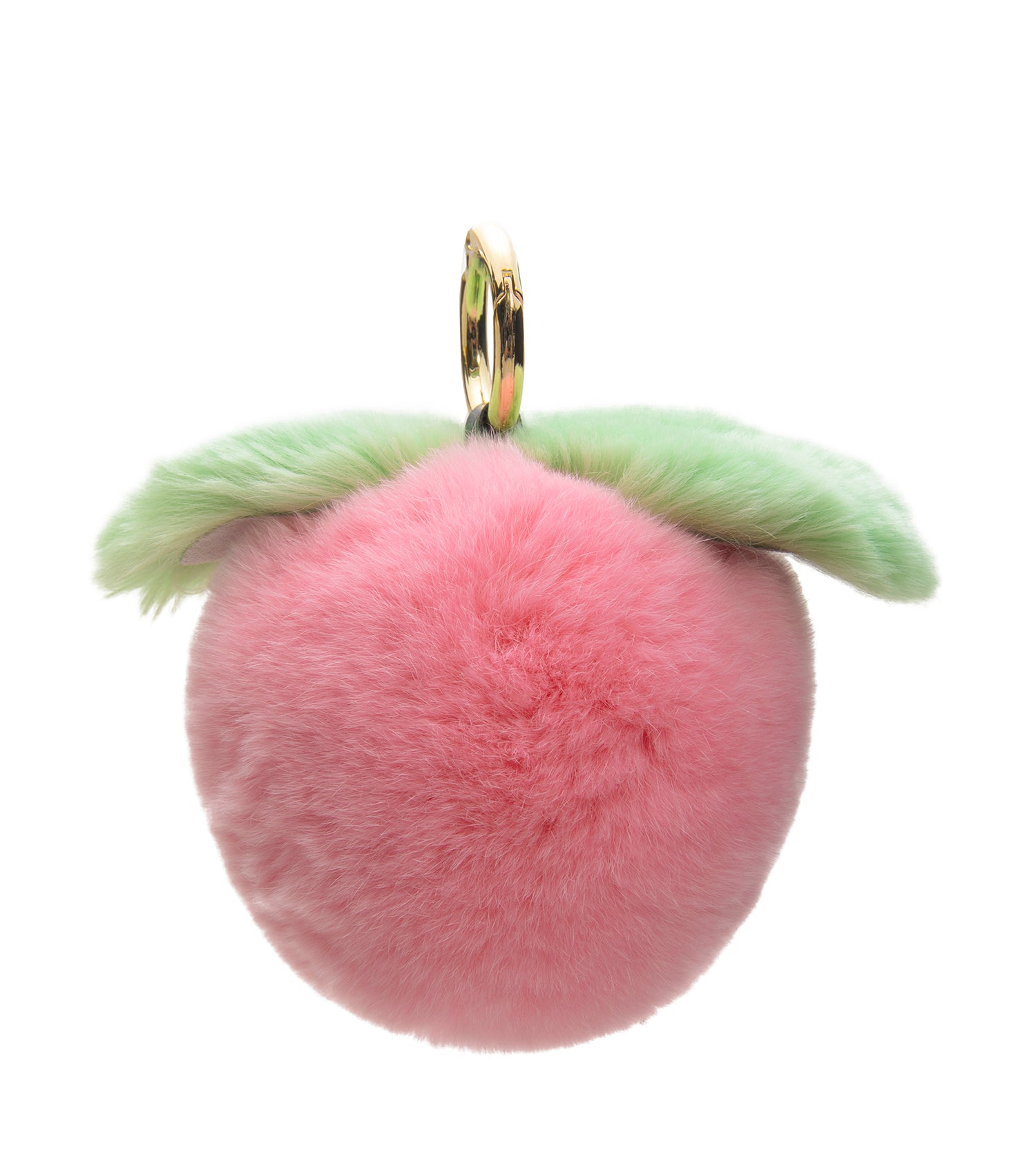 Plush Peach Keyring