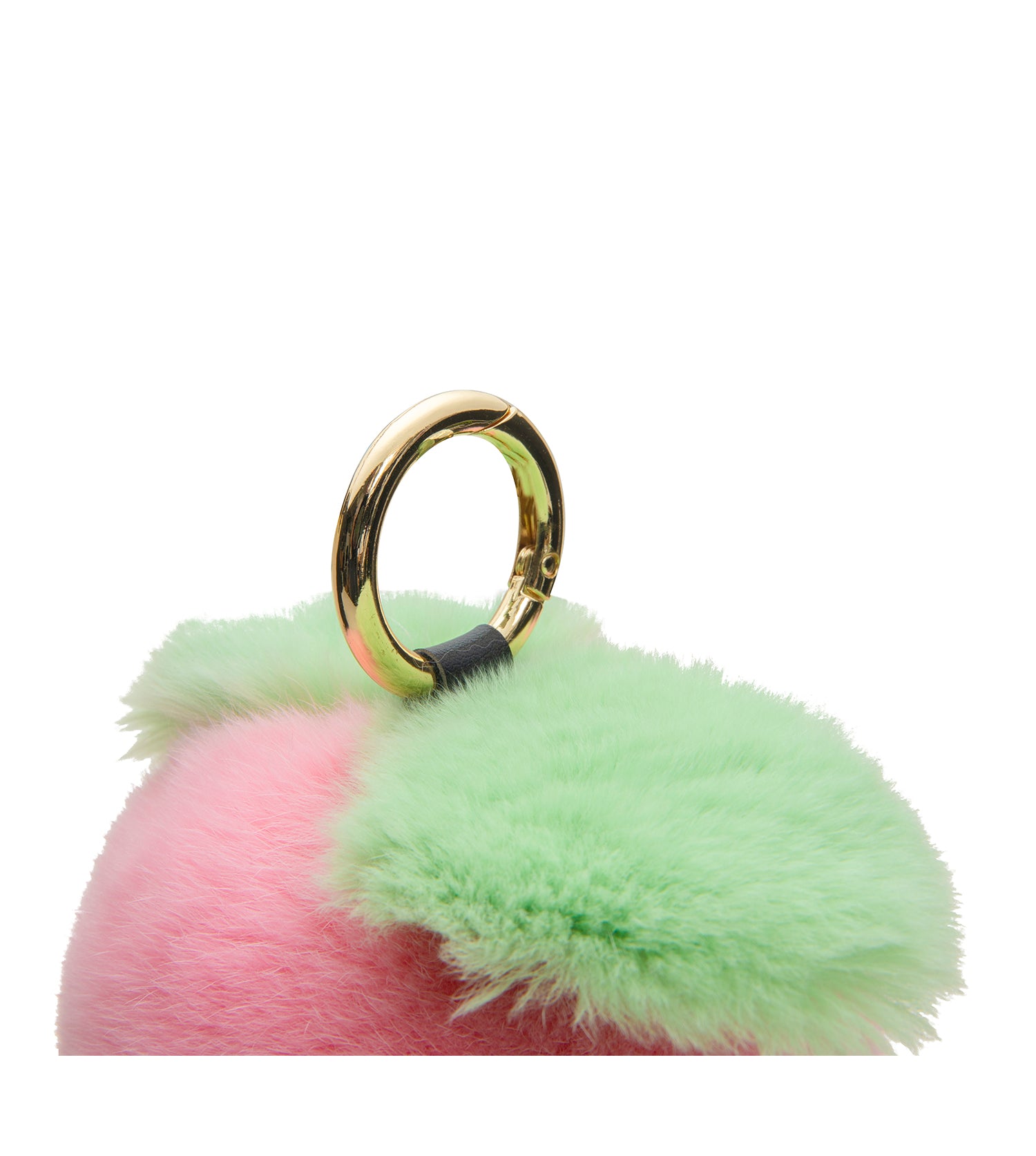 Plush Peach Keyring