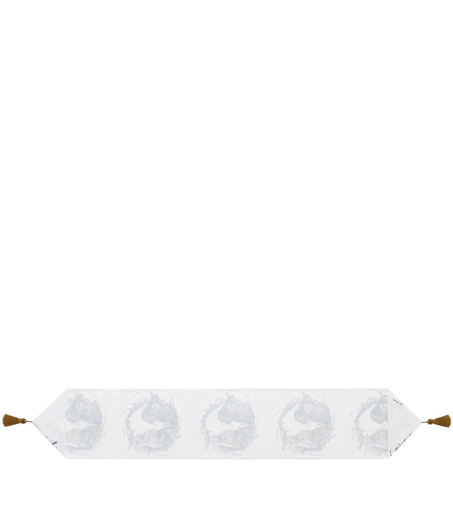 Flannel Bunny Table Runner 180x33cm