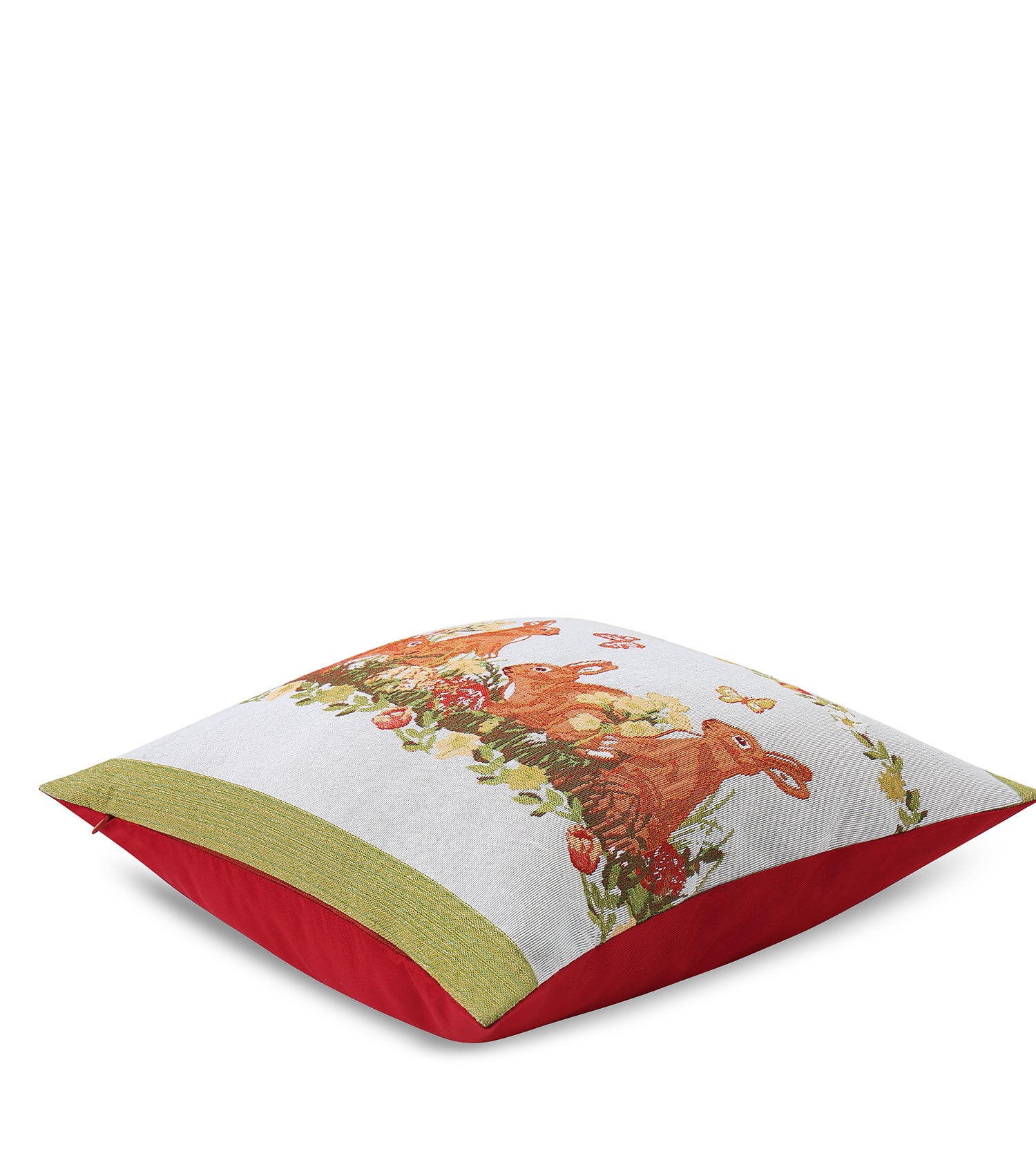 Jacquard Bunny Cushion 44x44cm