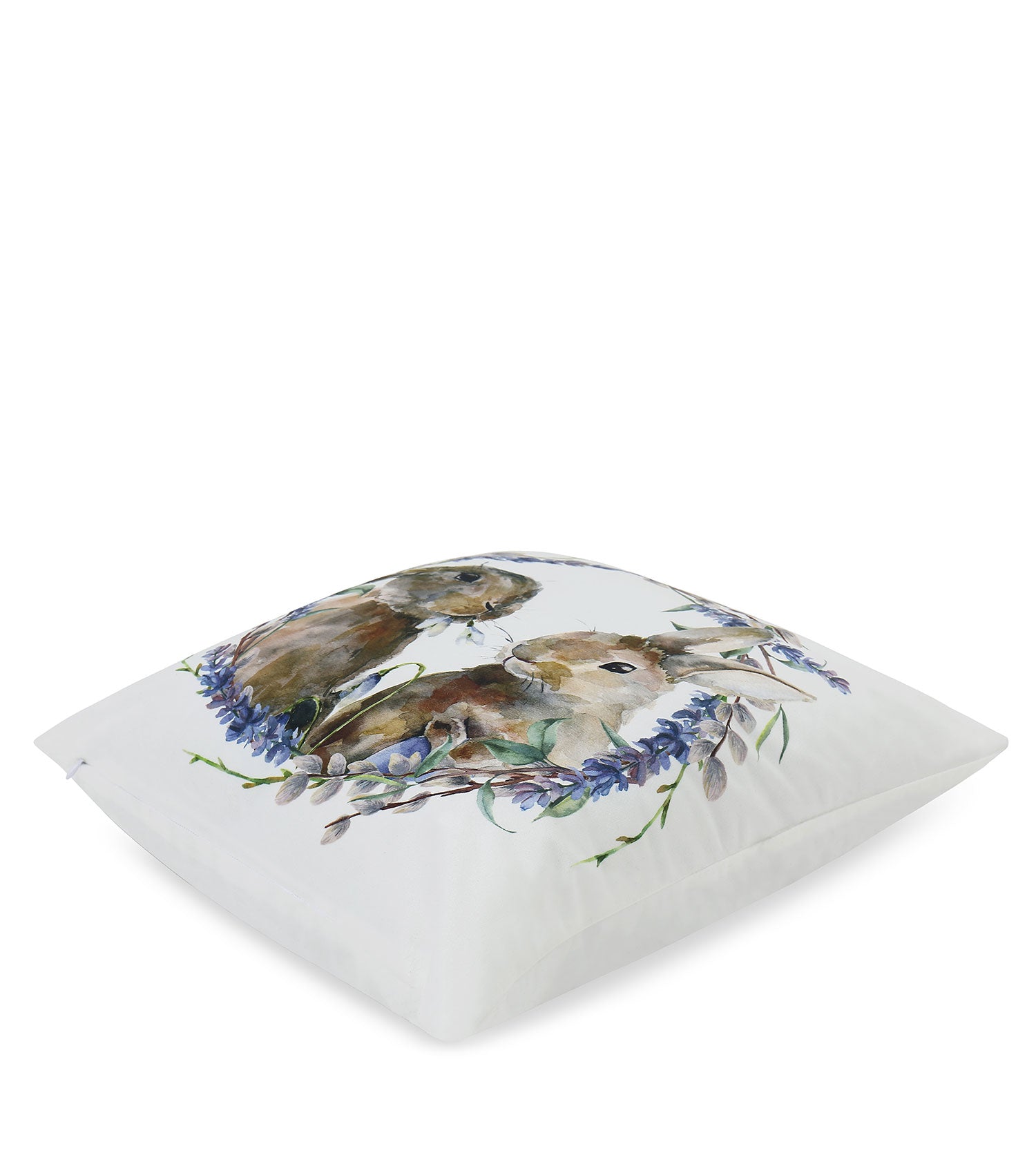Flannel Bunny Cushion 44x44cm