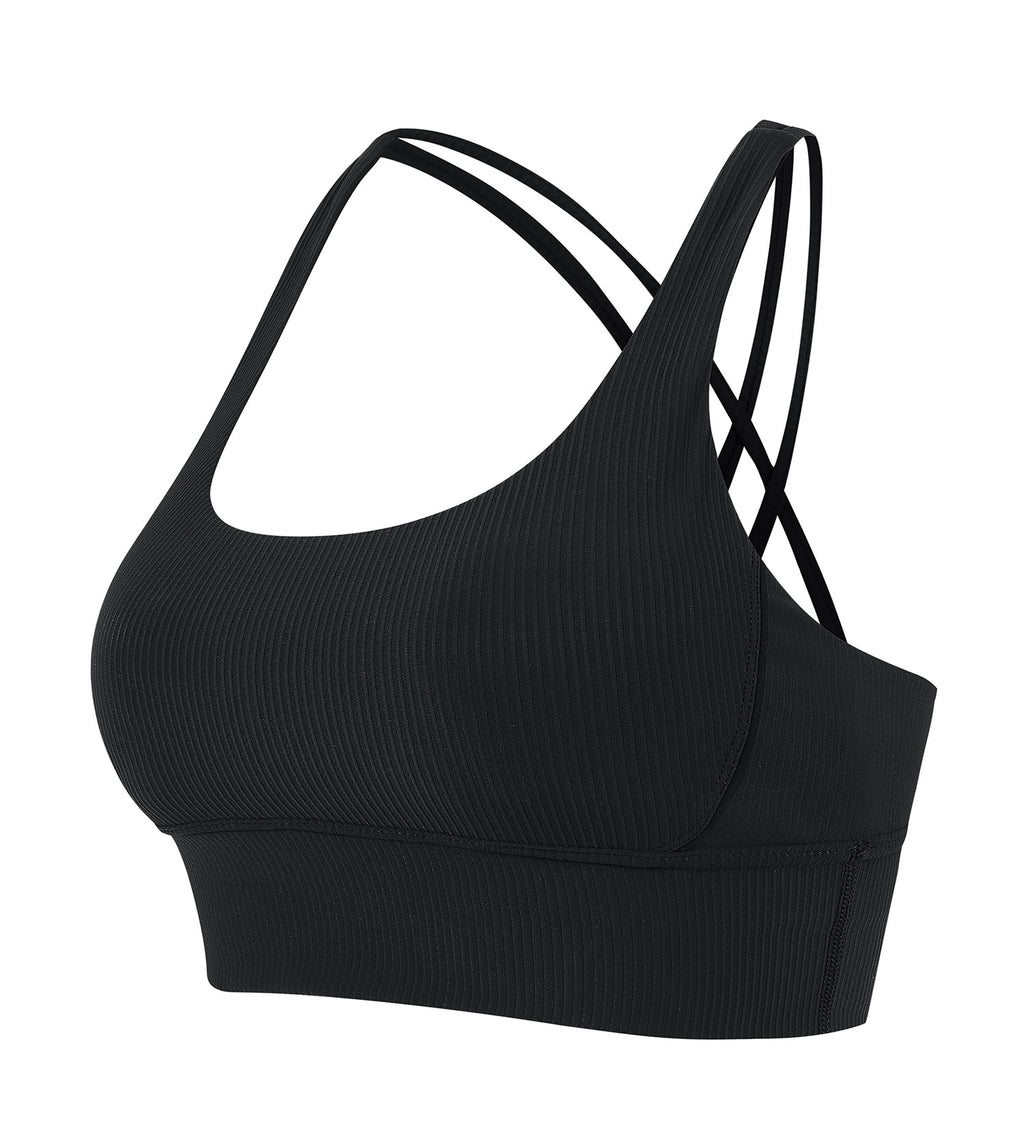 Flow Ribbed Sports Bra