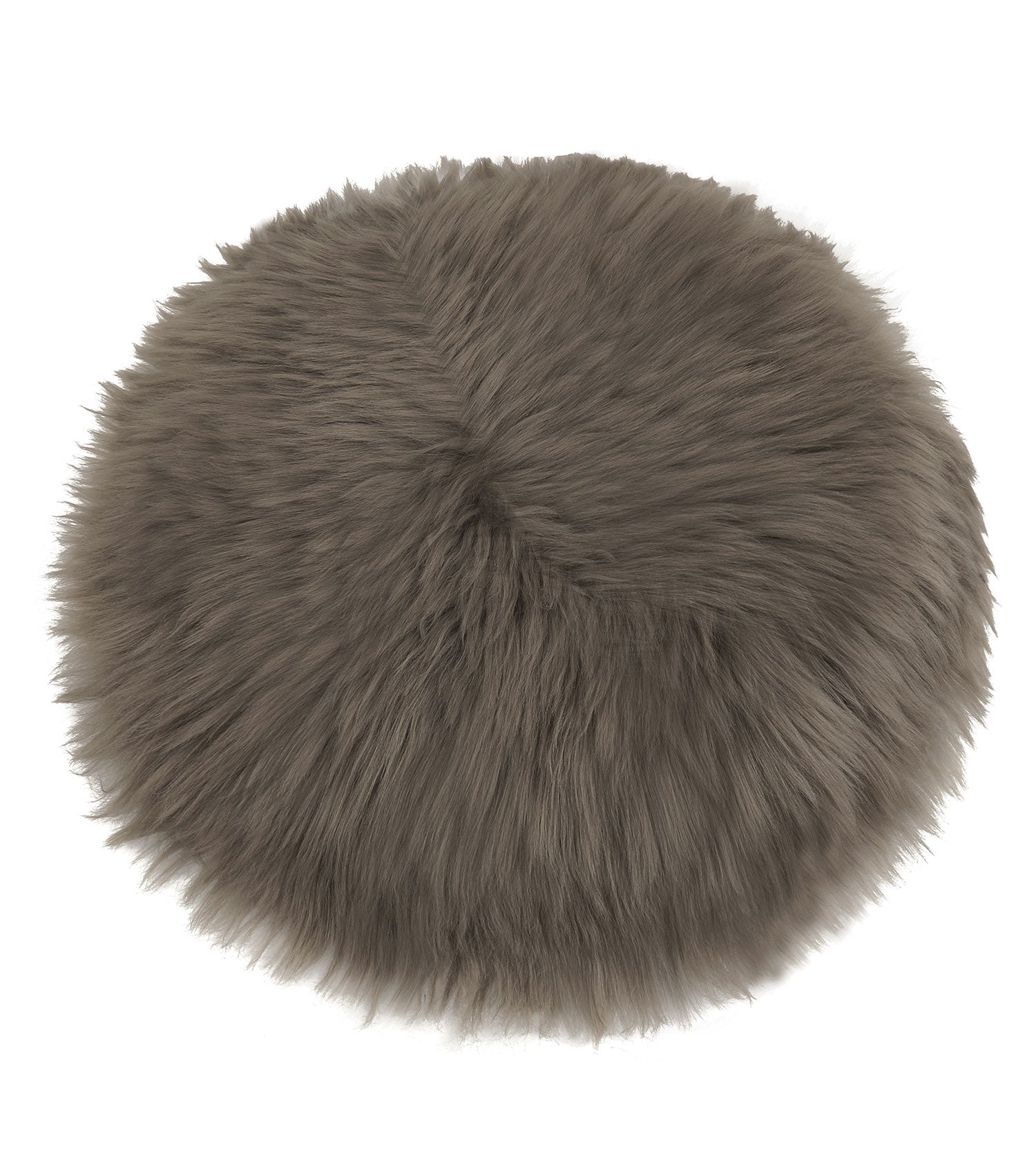 Round wool seat cushion 33cm x 33cm