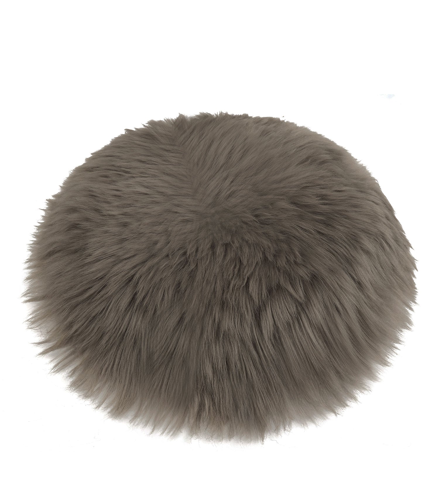 Round wool seat cushion 33cm x 33cm