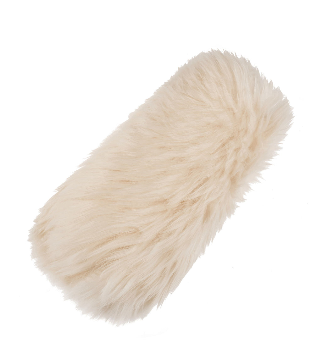Round wool seat cushion 33cm x 33cm
