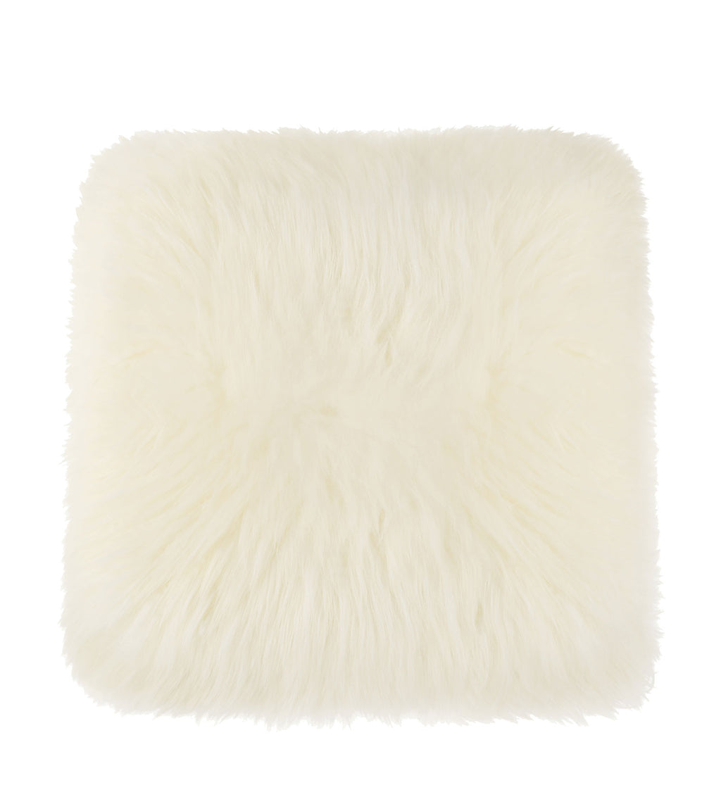 Square wool seat cushion 38cm x 38cm