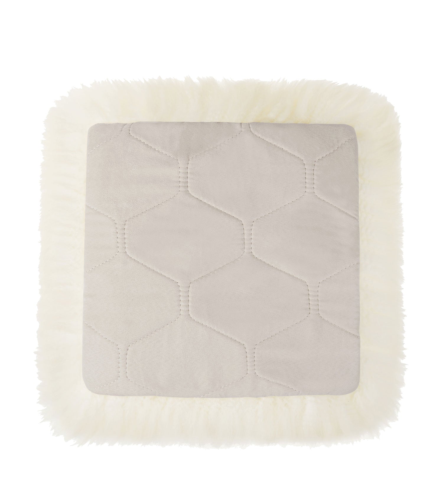 Square wool seat cushion 38cm x 38cm