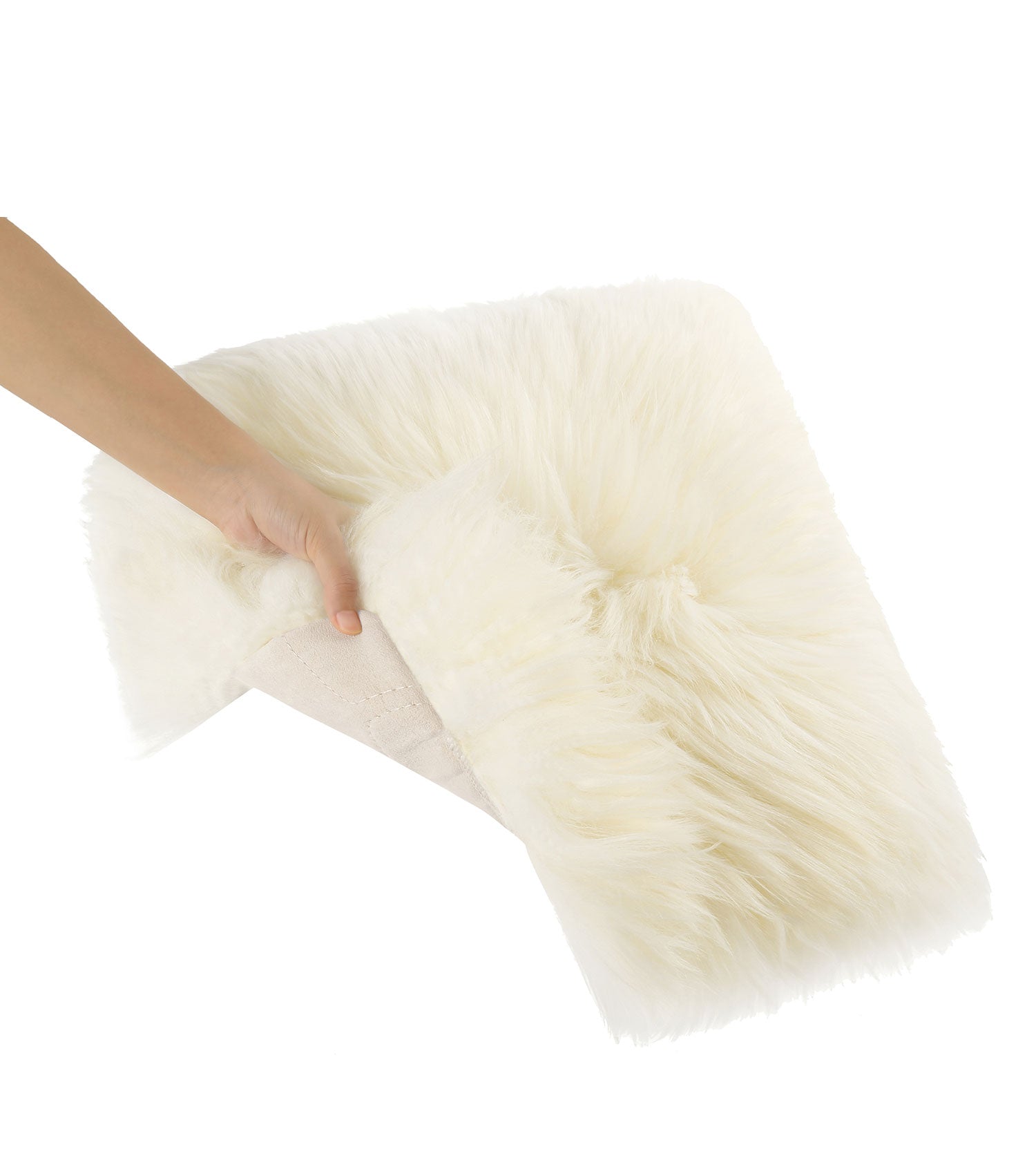 Square wool seat cushion 38cm x 38cm
