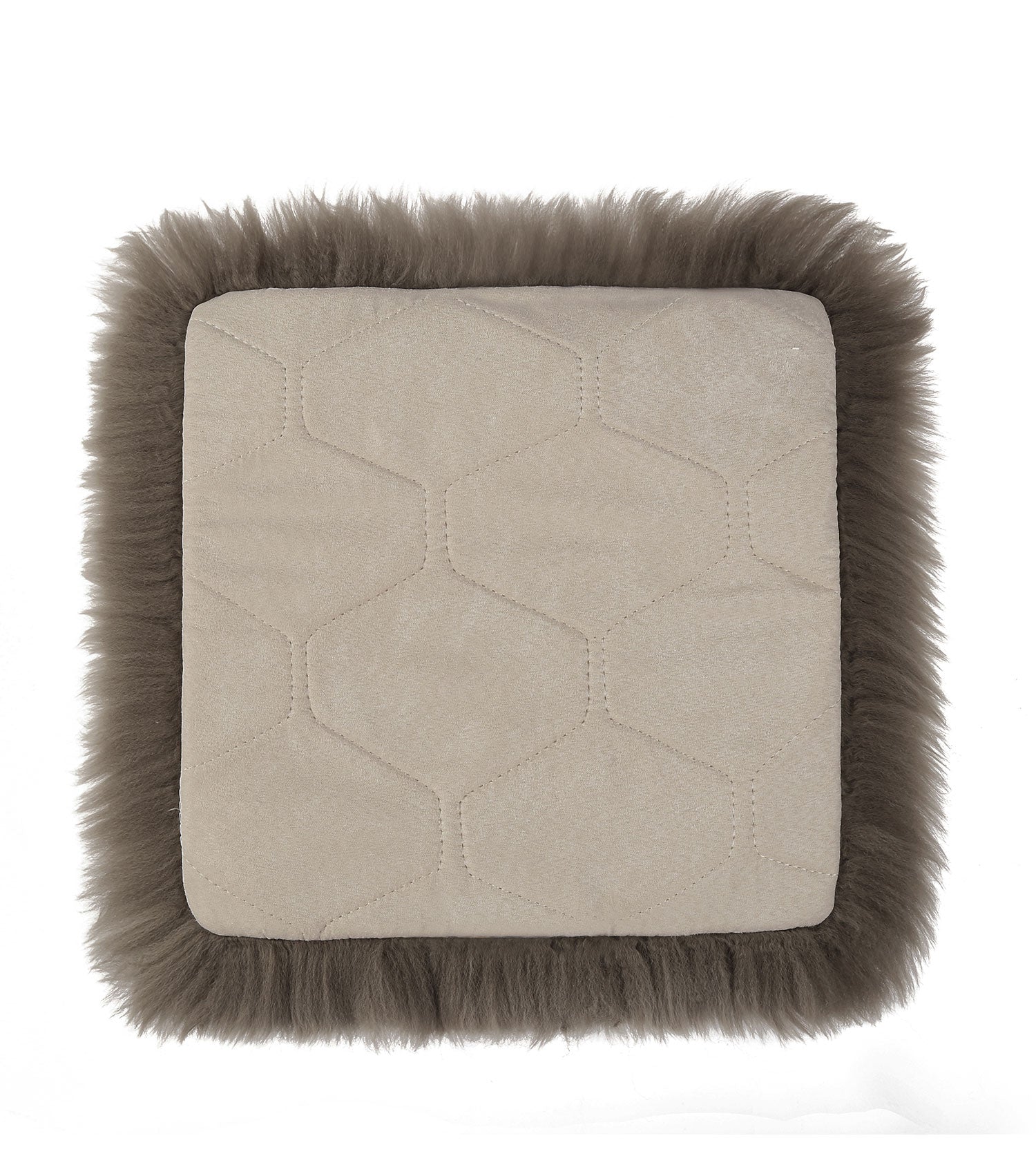 Square wool seat cushion 38cm x 38cm