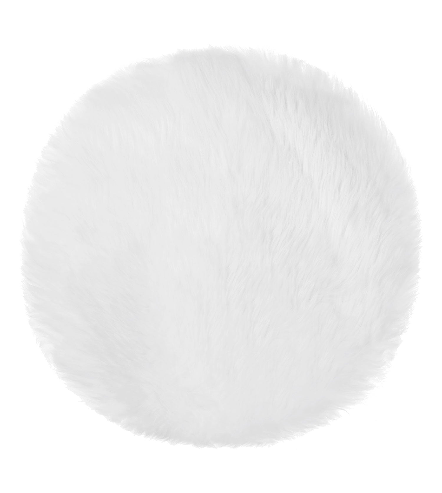 Round wool seat cushion 40cm x 40cm