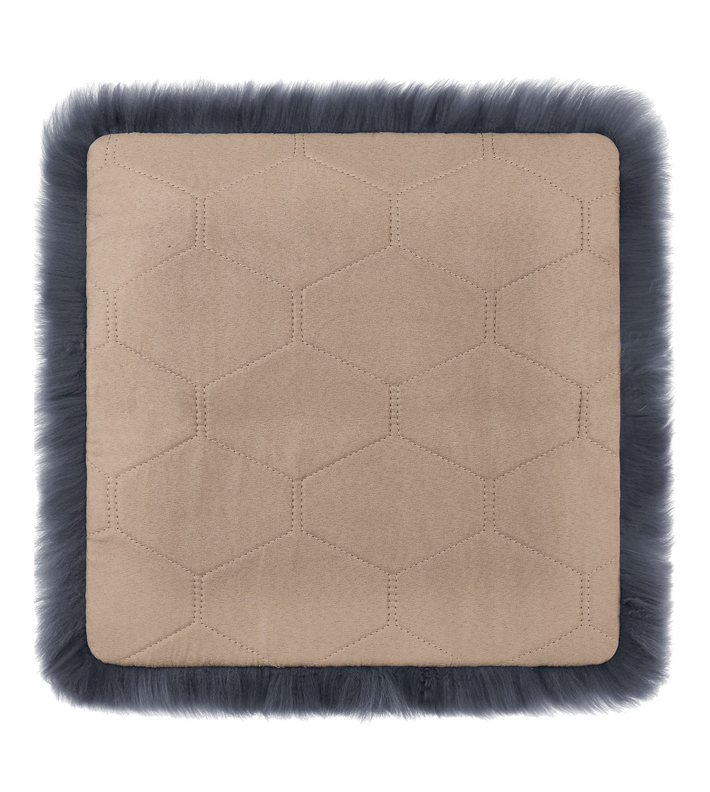 Square wool seat cushion 45cm x 45cm