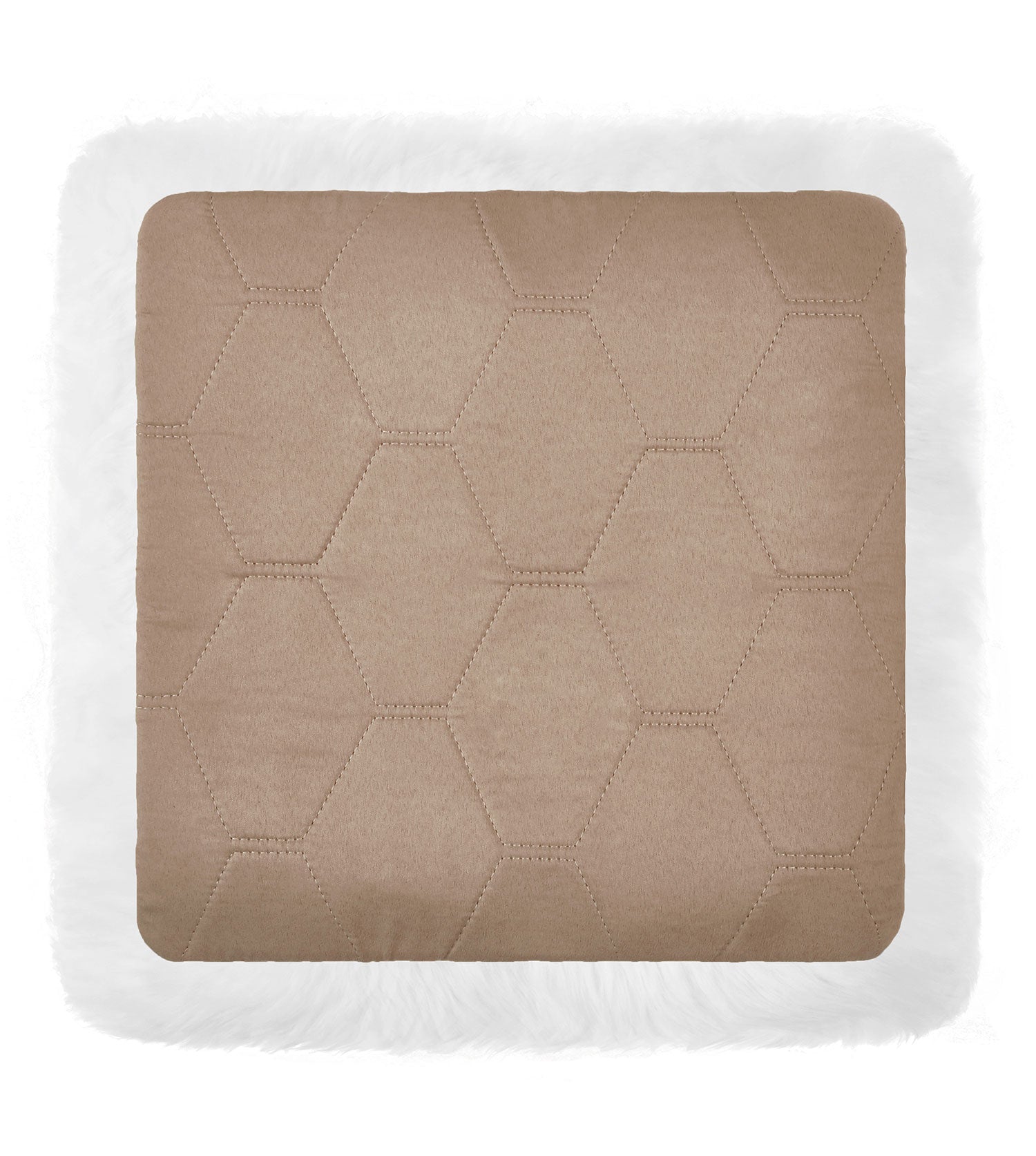 Square wool seat cushion 45cm x 45cm