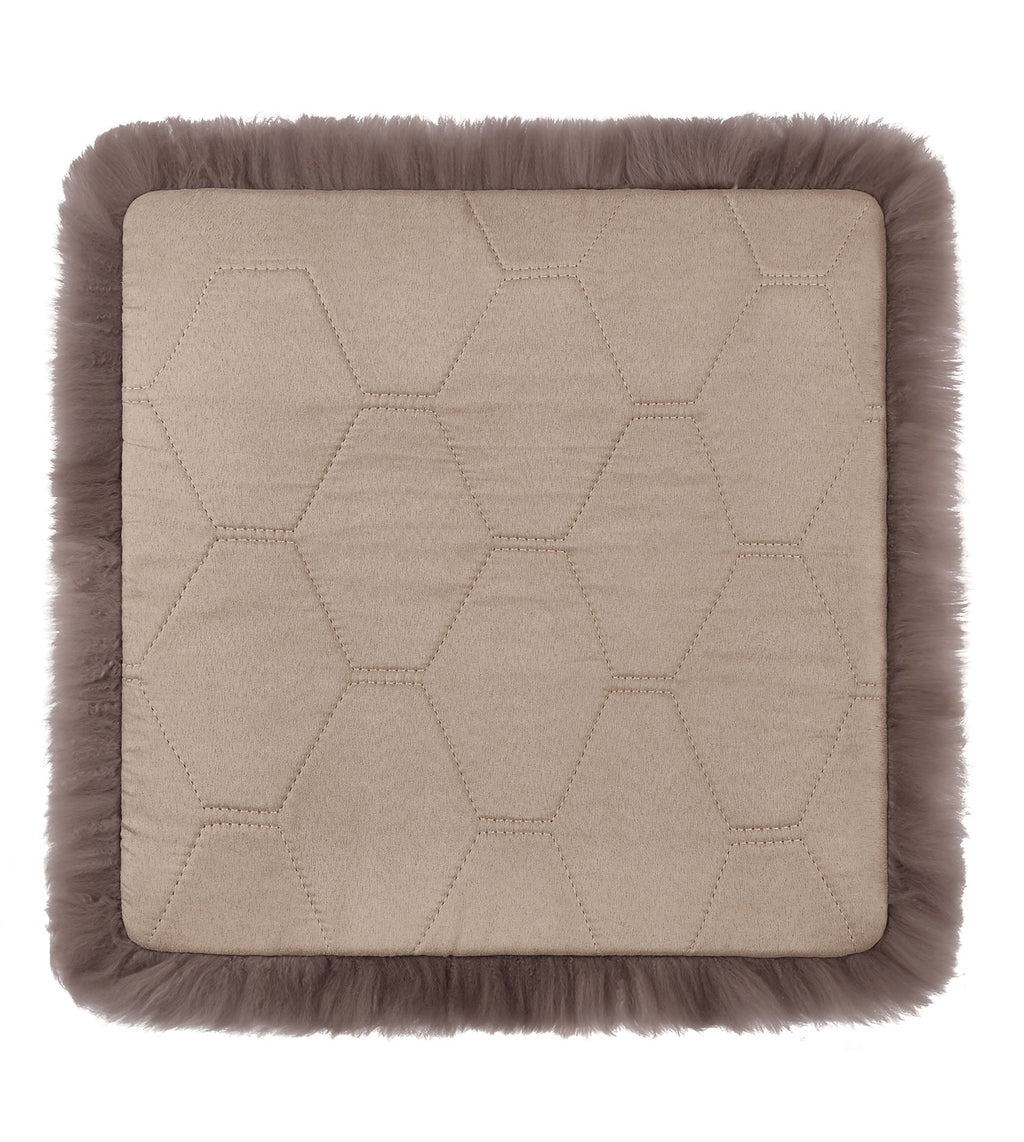 Square wool seat cushion 45cm x 45cm