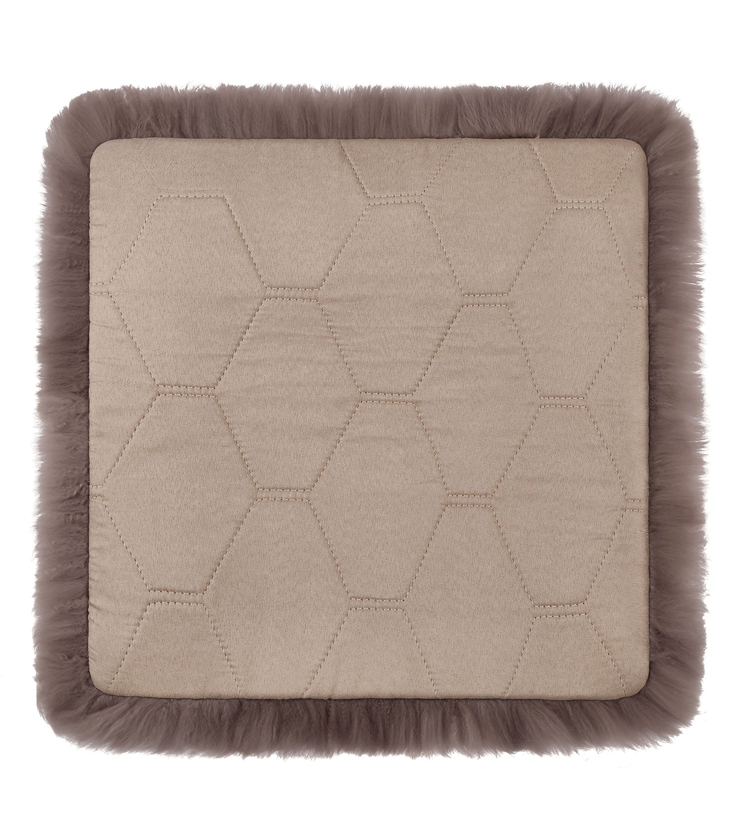 Square wool seat cushion 45cm x 45cm