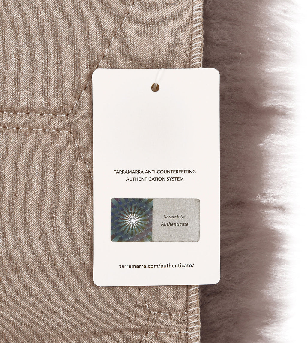 Square wool seat cushion 45cm x 45cm