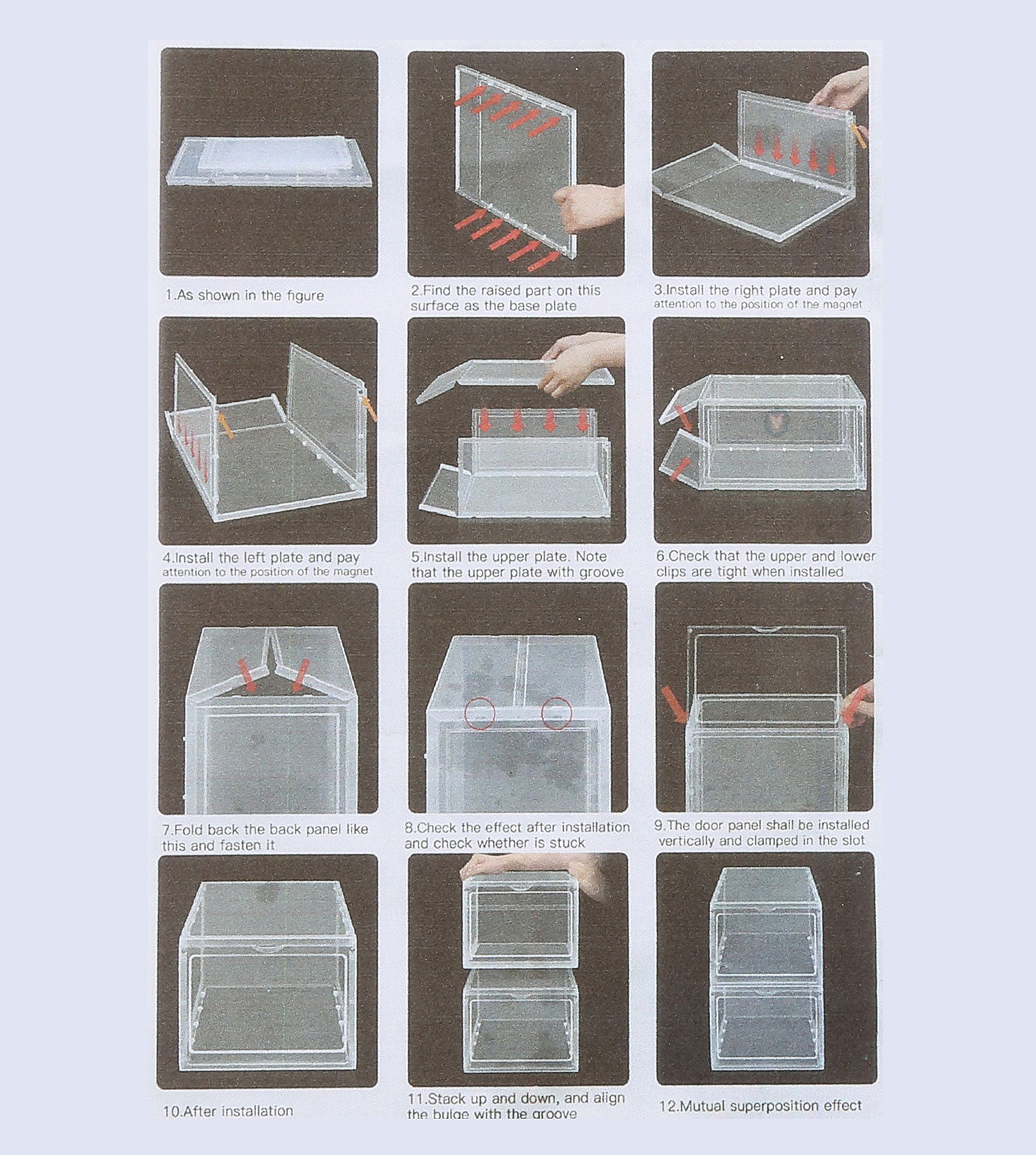 Stackable Shoe Boxes
