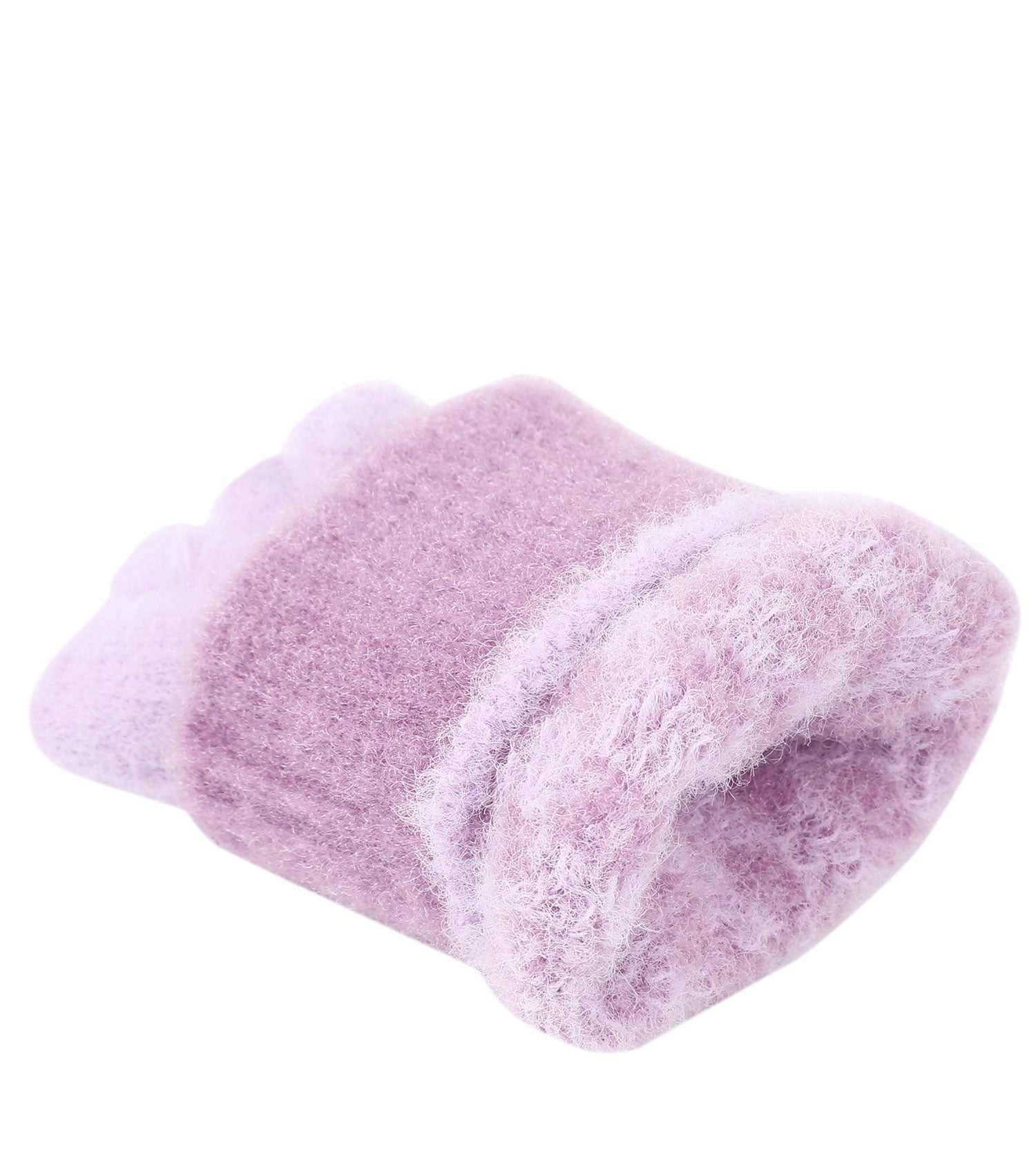 Kids Fingerless Ultra Plush Knit Gloves