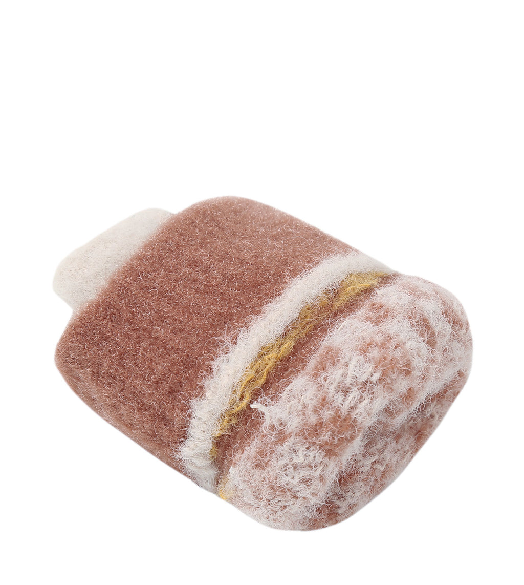 Kids Fingerless Ultra Plush Knit Gloves
