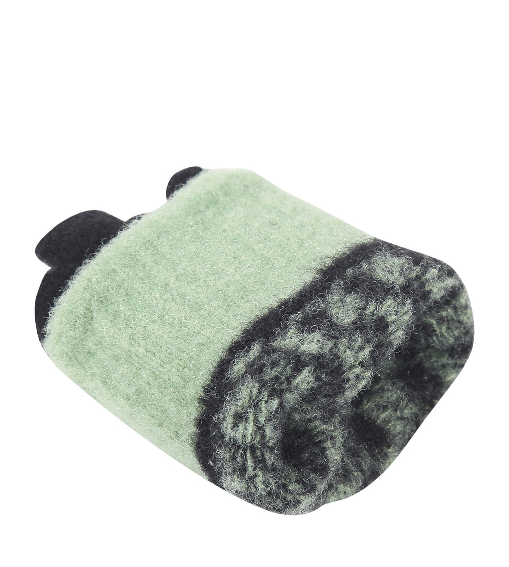 Kids Fingerless Ultra Plush Knit Gloves