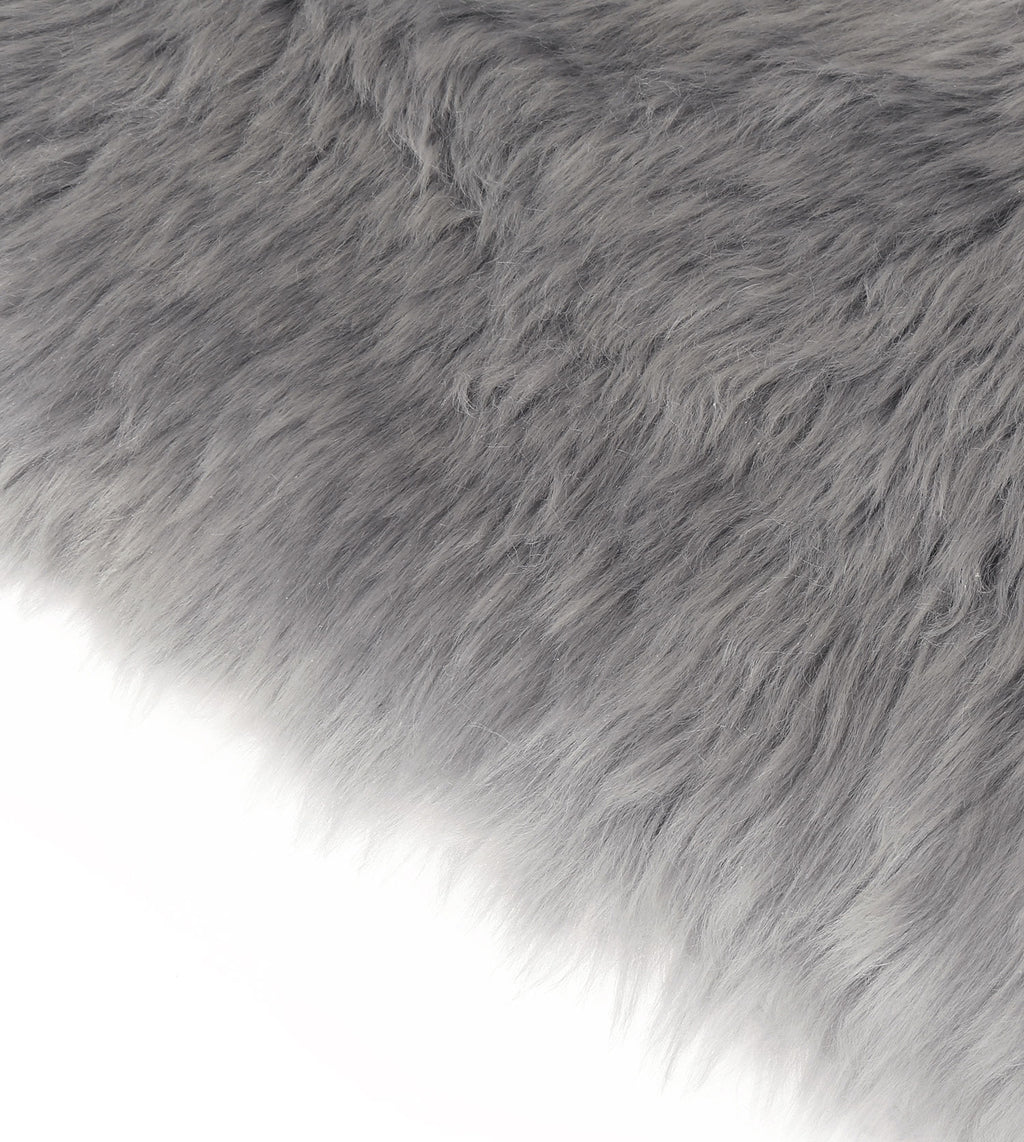 Single Long Wool Rugs 105cm