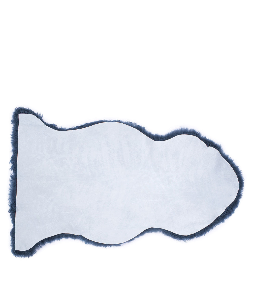 Single Color Long Wool Rugs 105cm