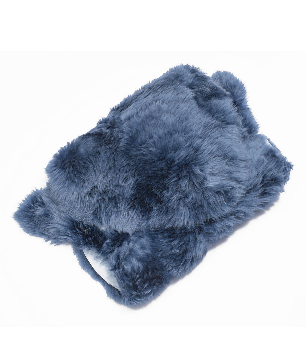 Single Color Long Wool Rugs 105cm