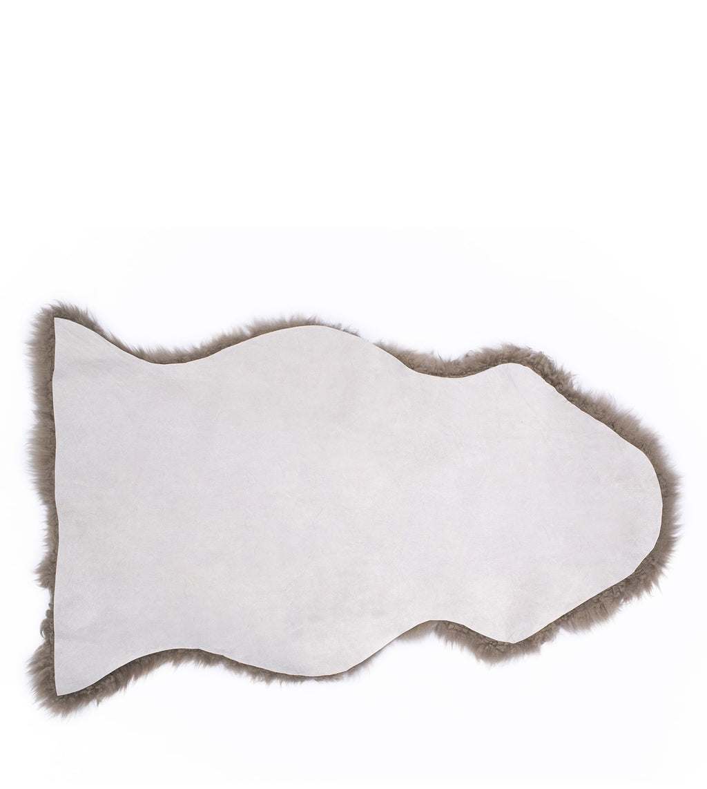 Single Color Long Wool Rugs 105cm