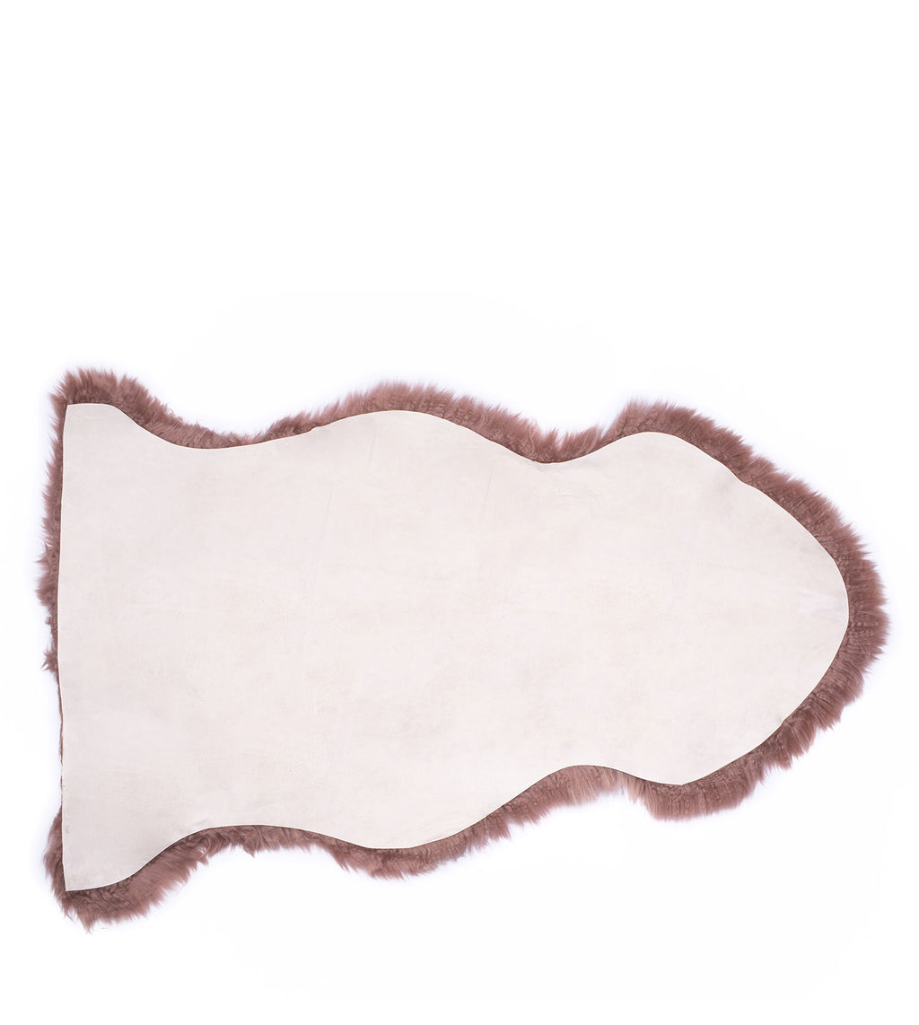 Single Color Long Wool Rugs 105cm